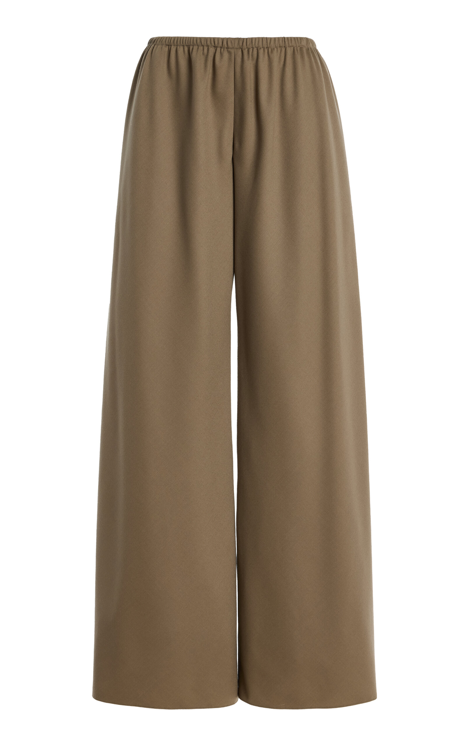 The Row Emely Cashmere Wide-leg Pants In Beige