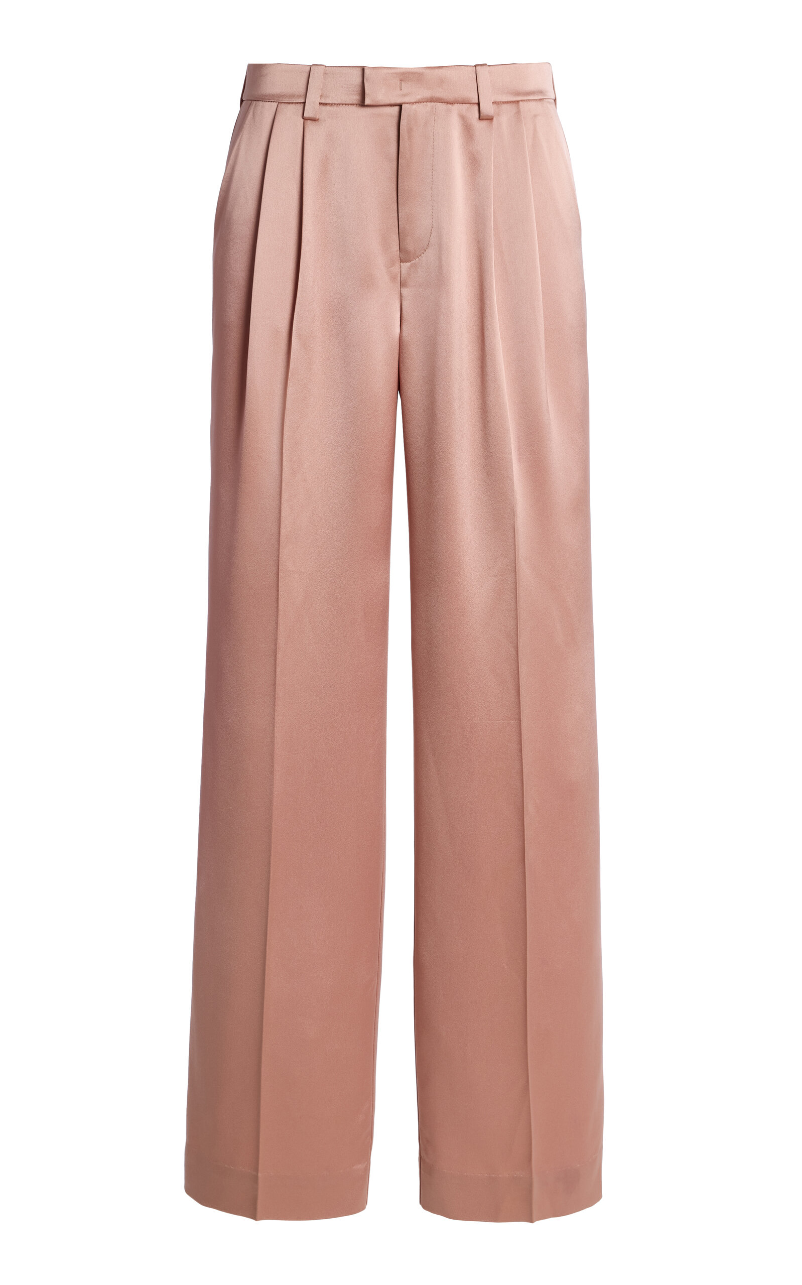 Favorite Daughter Exclusive The Low Favorite Satin Straight-Leg Pants