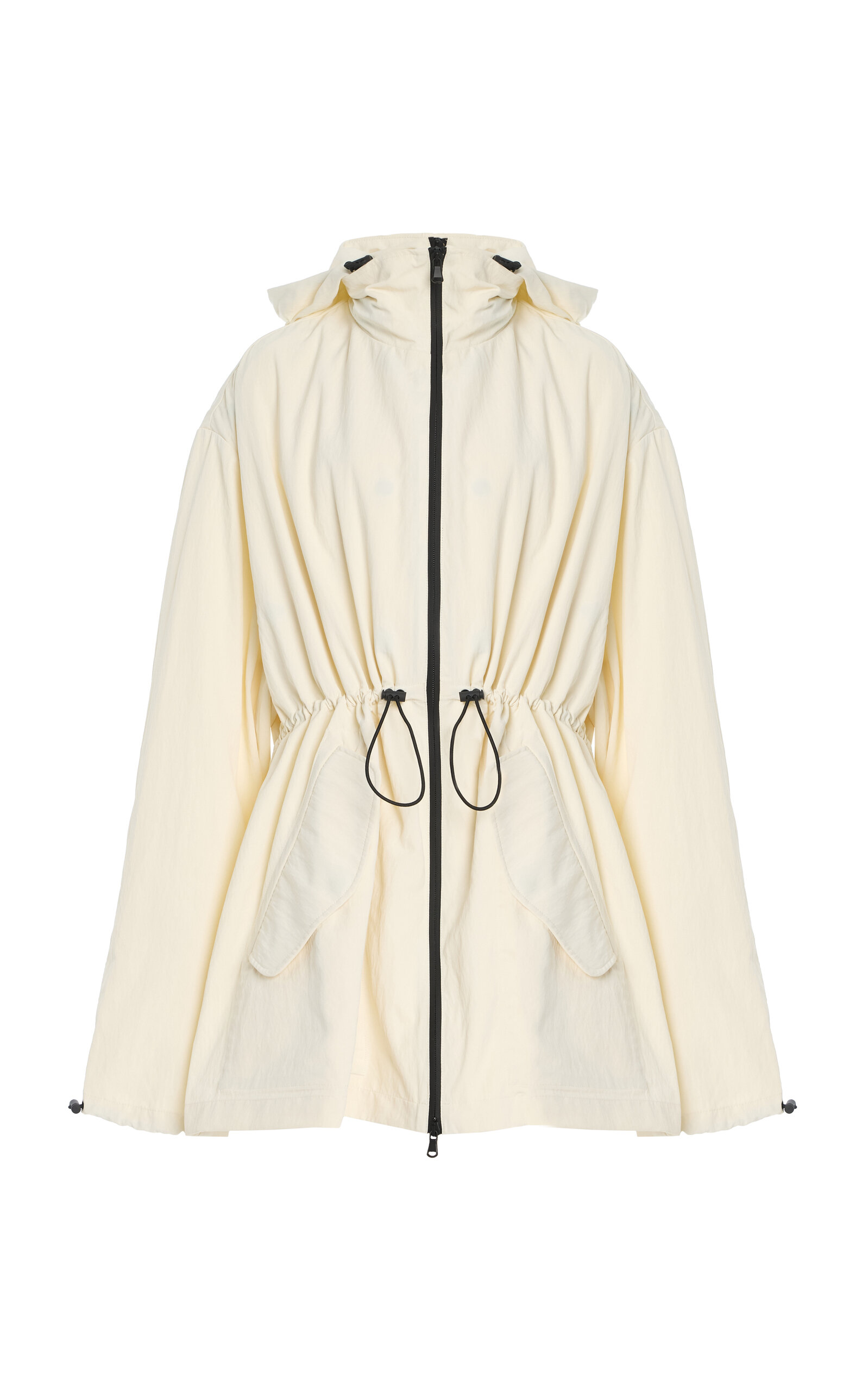 Wardrobe.nyc Rhw Crop Anorak In White