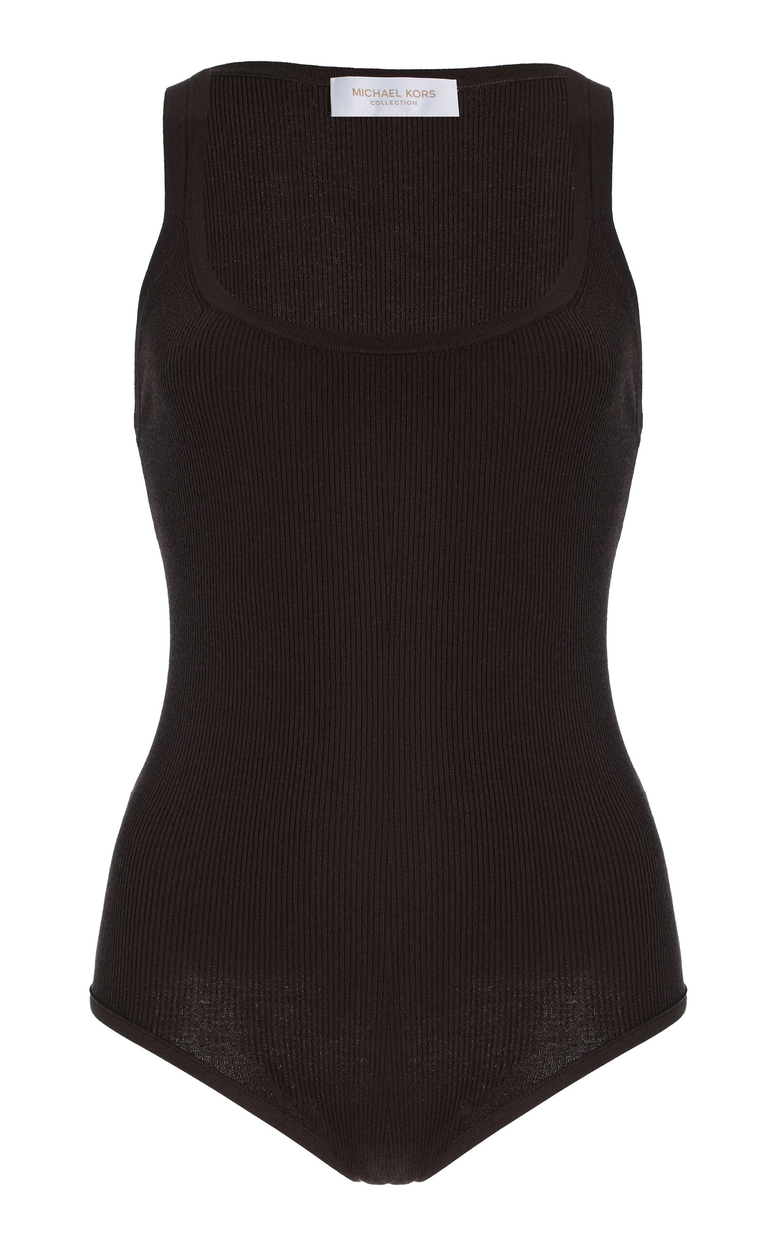 Michael Kors Collection Ribbed Tank Bodysuit