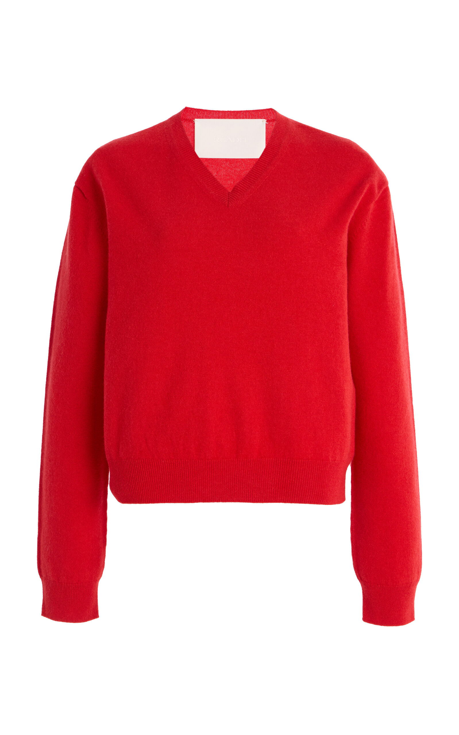 Rùadh The Sanderson Cashmere Sweater In Red