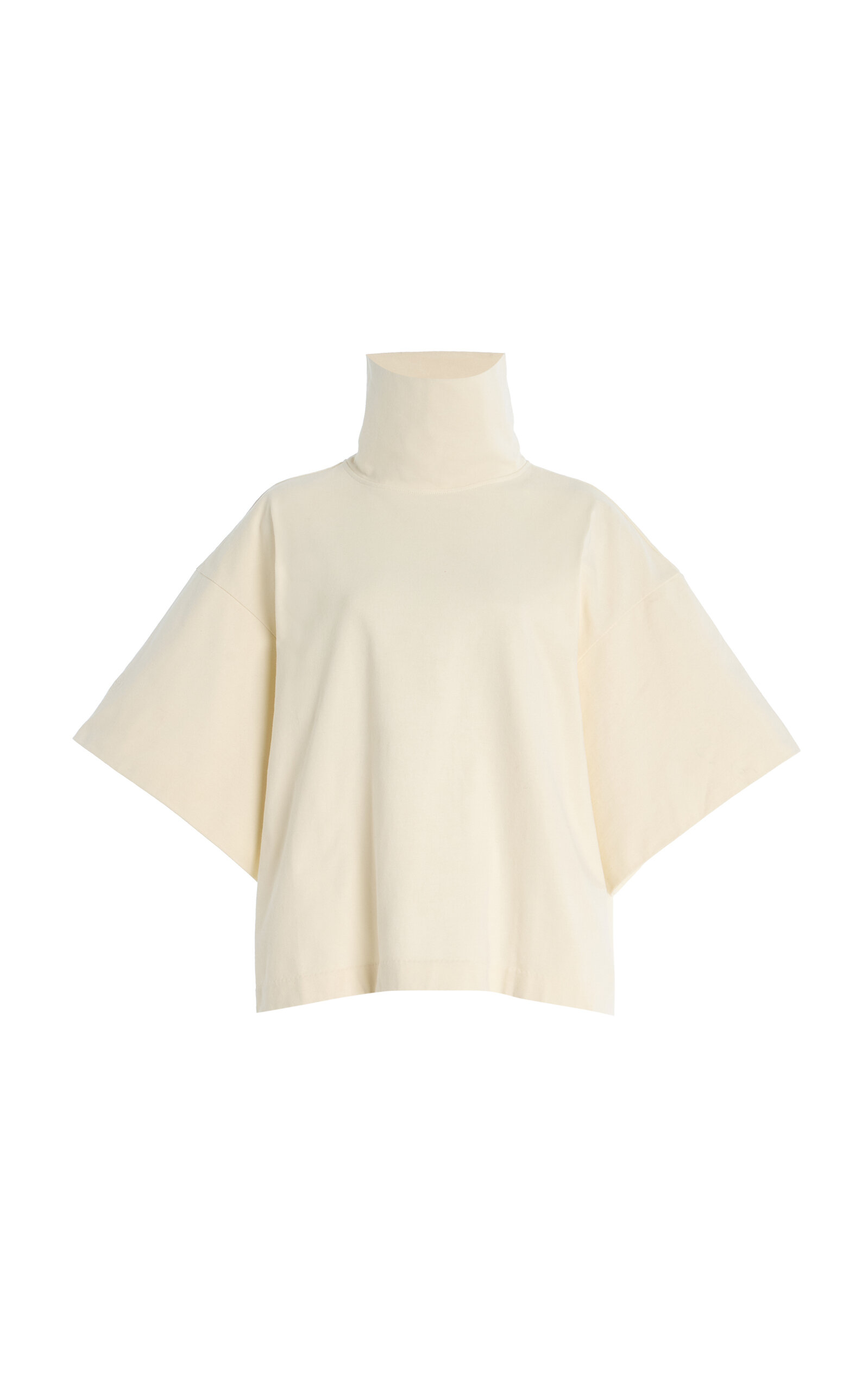 Rùadh The Orbital Cotton Top In White