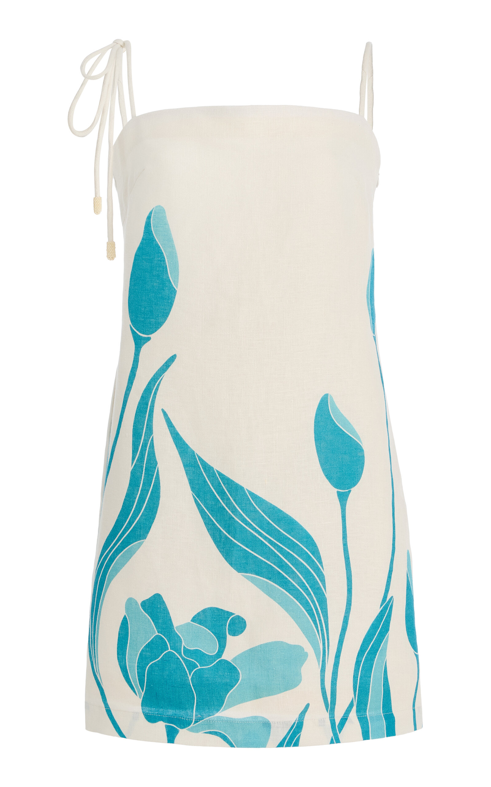 Exclusive Brisa Floral Linen Mini Dress