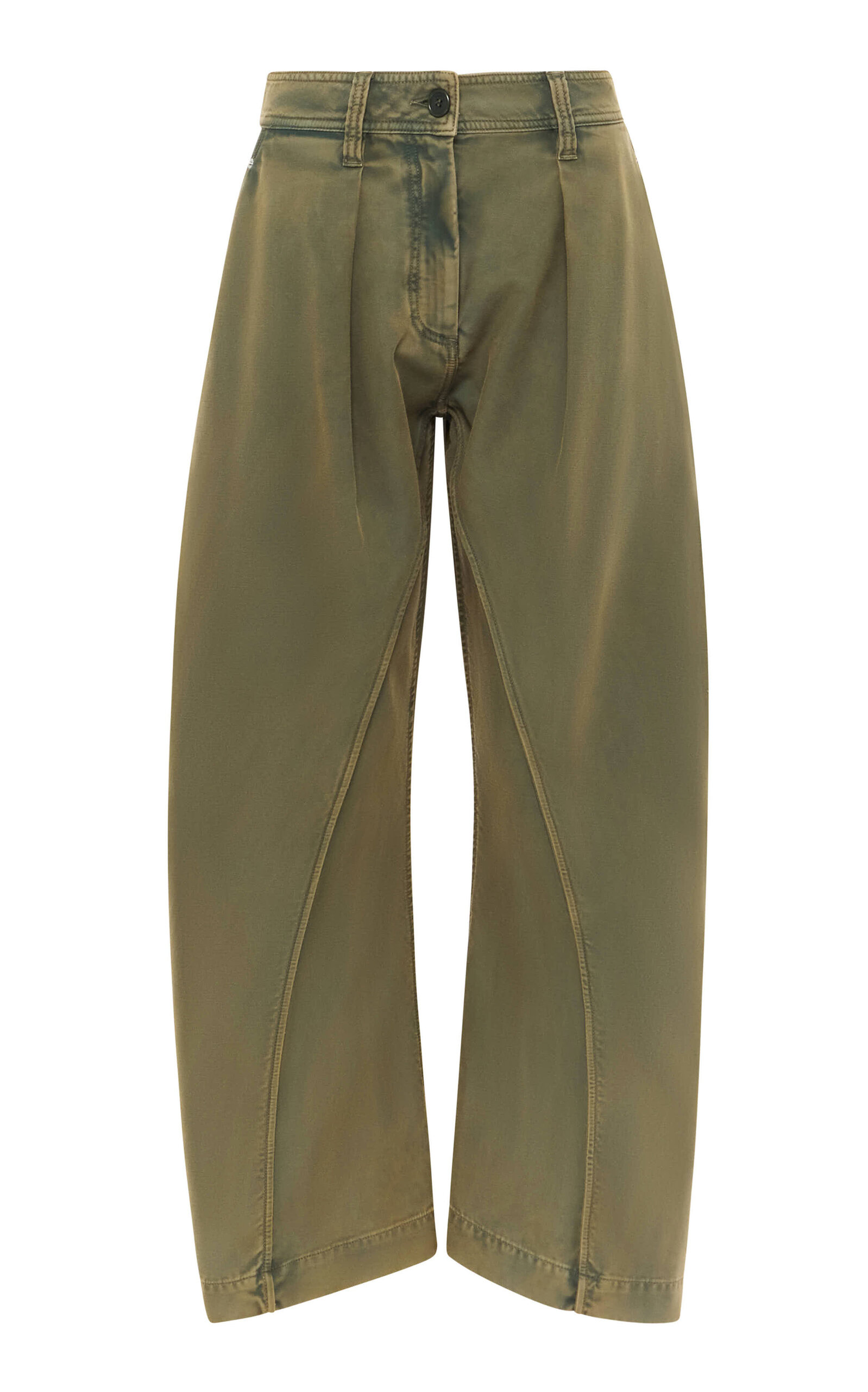 Jw Anderson Twisted Seam Cotton Trousers