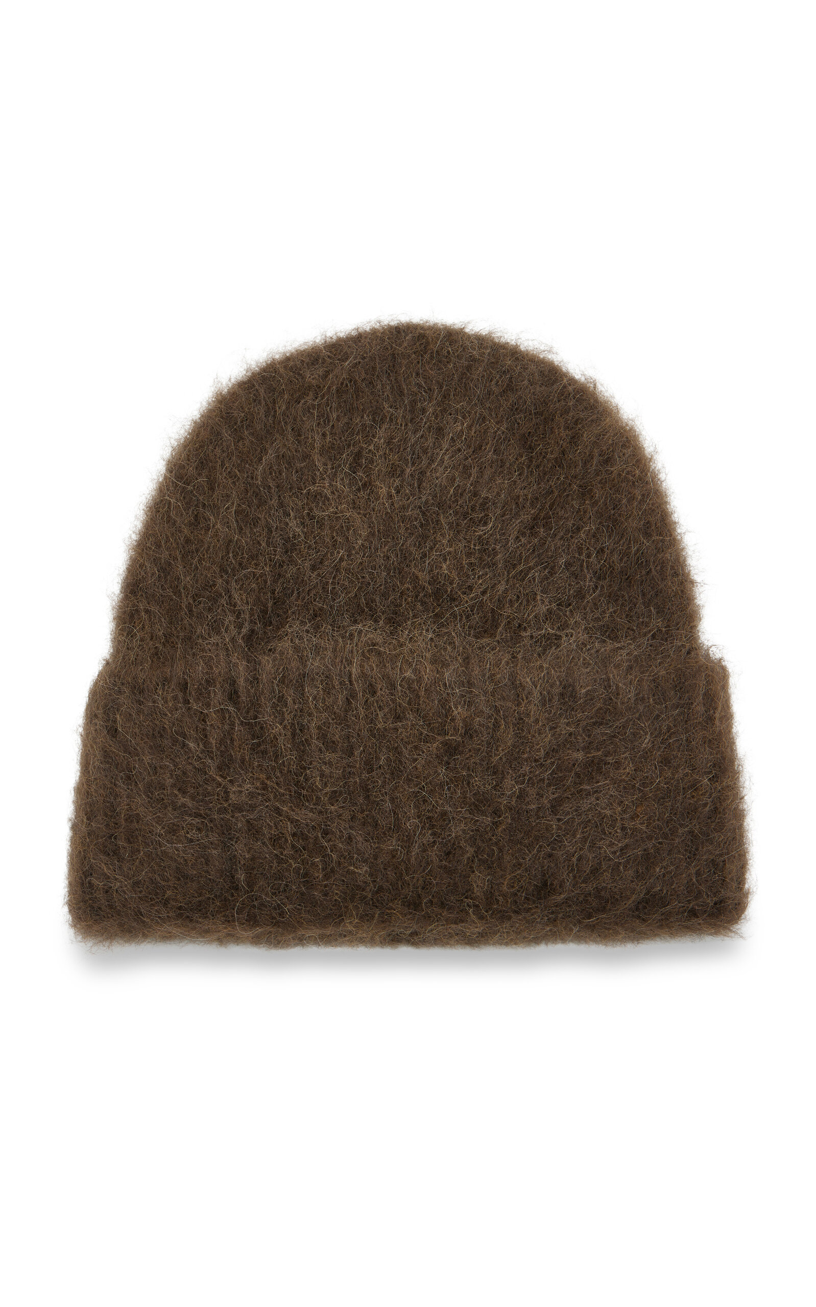 Totême Alpaca-blend Knit Beanie In Brown
