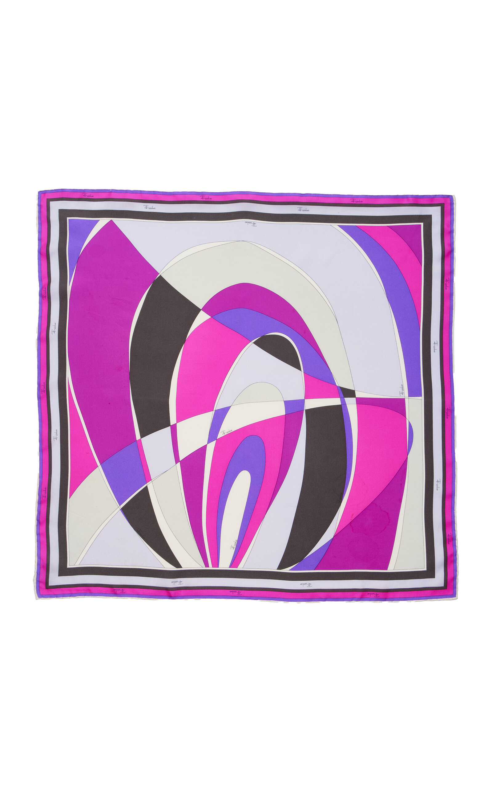 Nina Gabbana Vintage Pre-Loved Pucci Silk Scarf