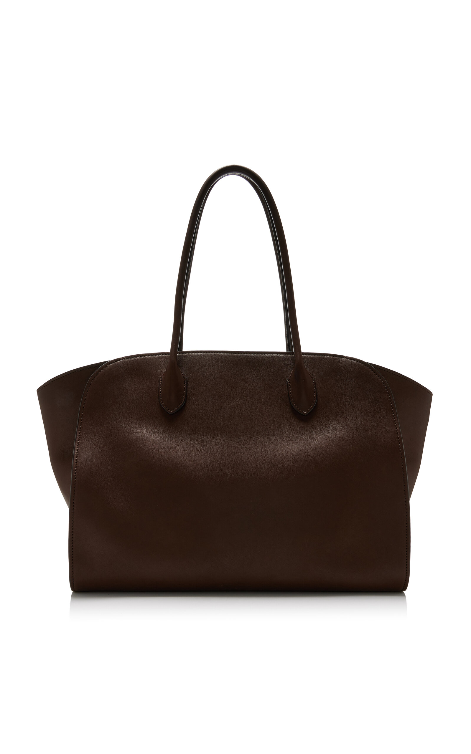 The Row Marlo 14 Leather Tote Bag