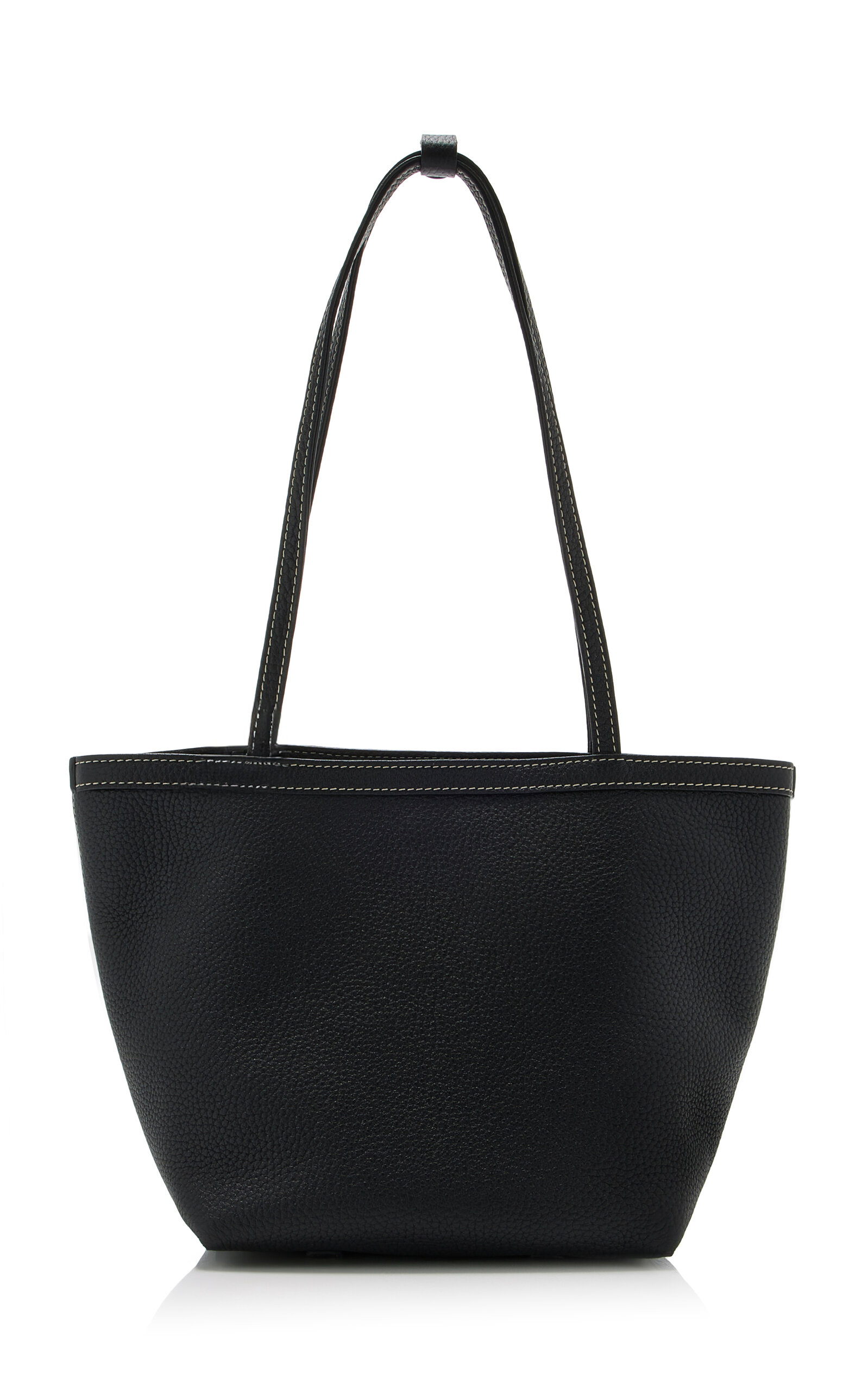 The Row Medium Park Leather Stitched Tote - Women's Bags