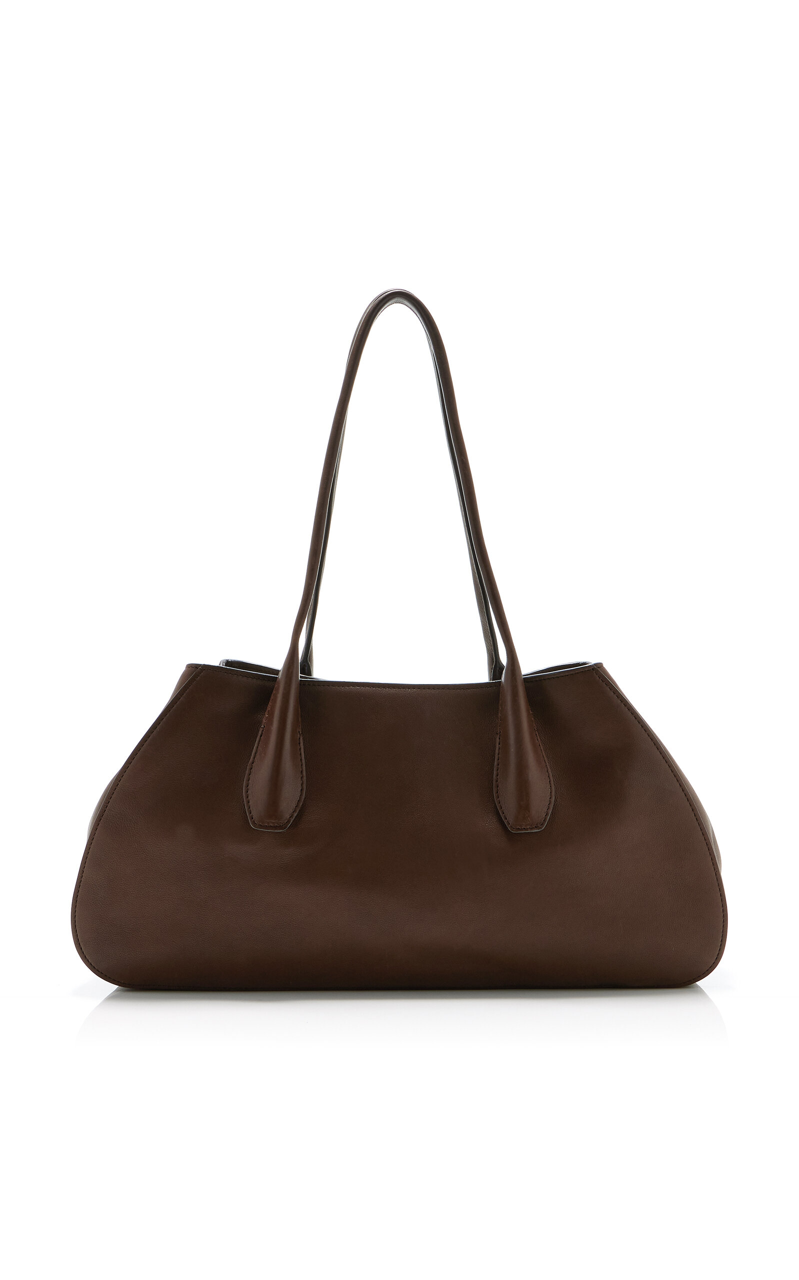 The Row Alger Leather Shoulder Bag