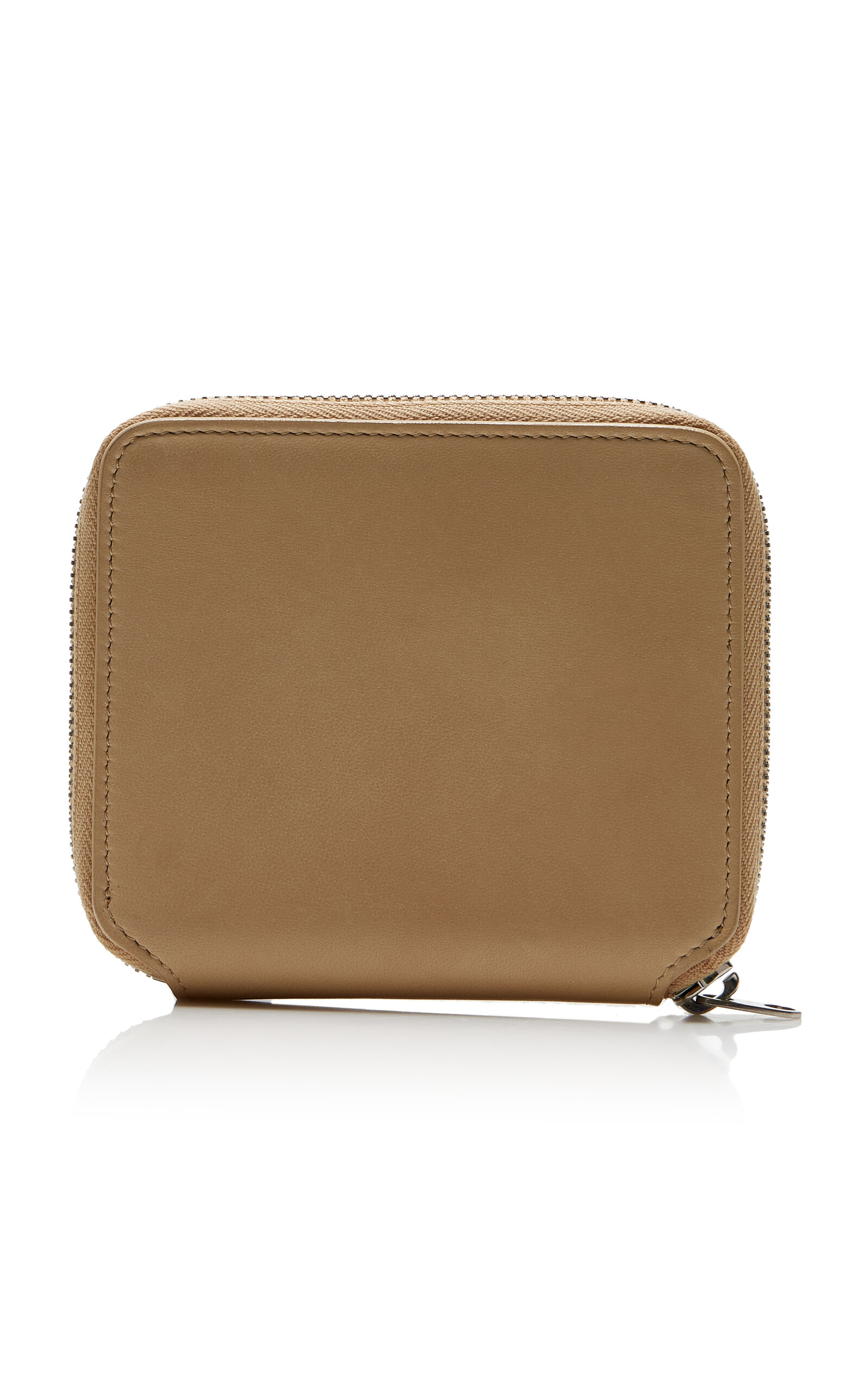 The Row Small Zip Wallet In Neutral
