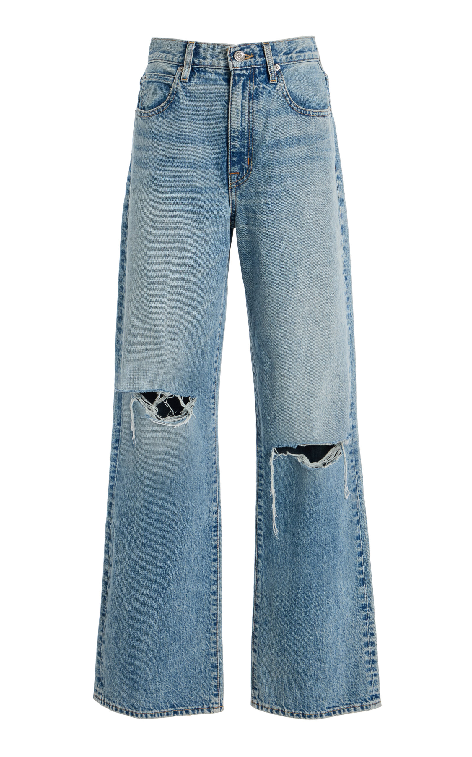 SLVRLAKE GRACE RIGID HIGH-RISE WIDE-LEG JEANS