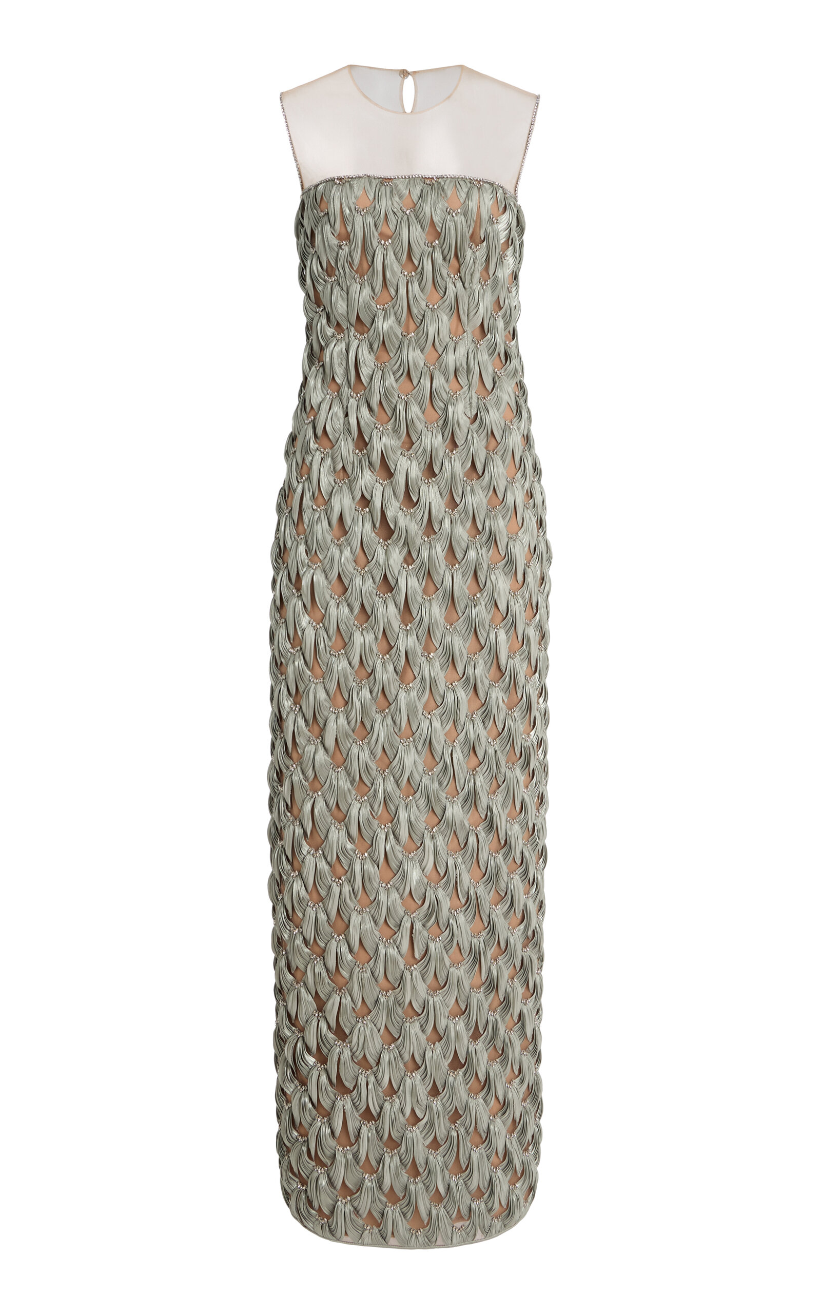 Costarellos Triana Embellished Gown