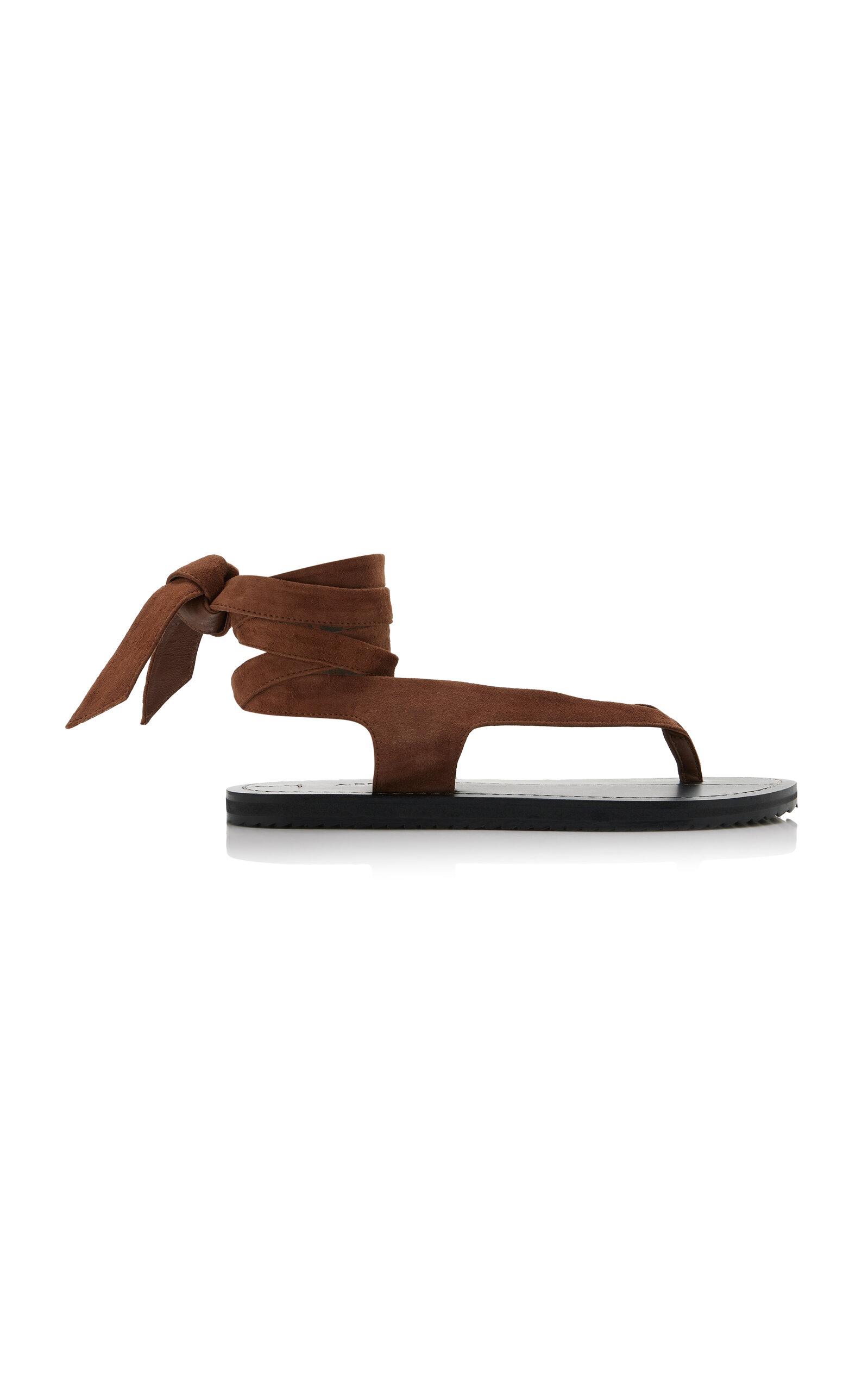 A.Emery Elmer Lace-Up Suede Sandals - Moda Operandi
