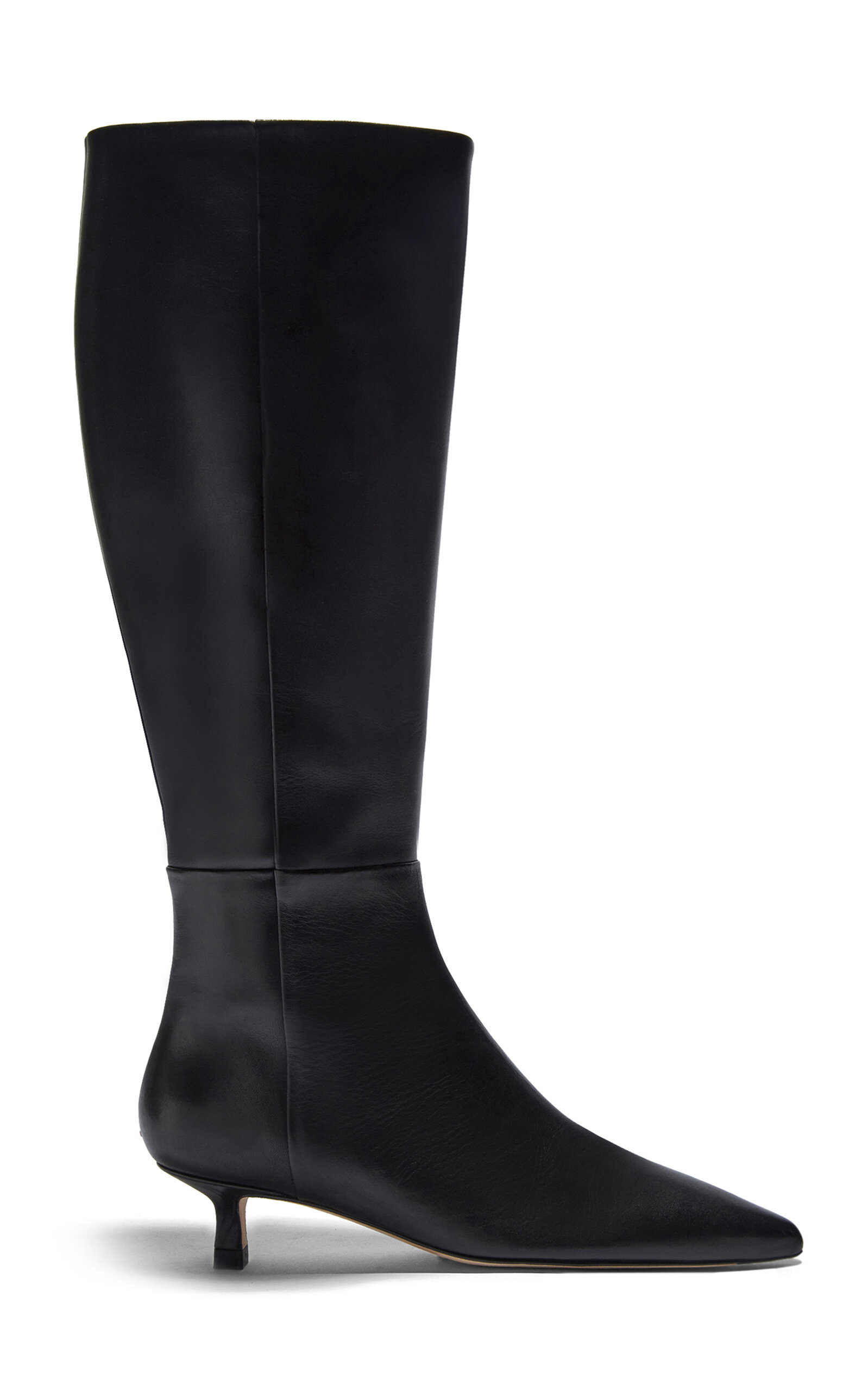 Sabrina Leather Knee Boots