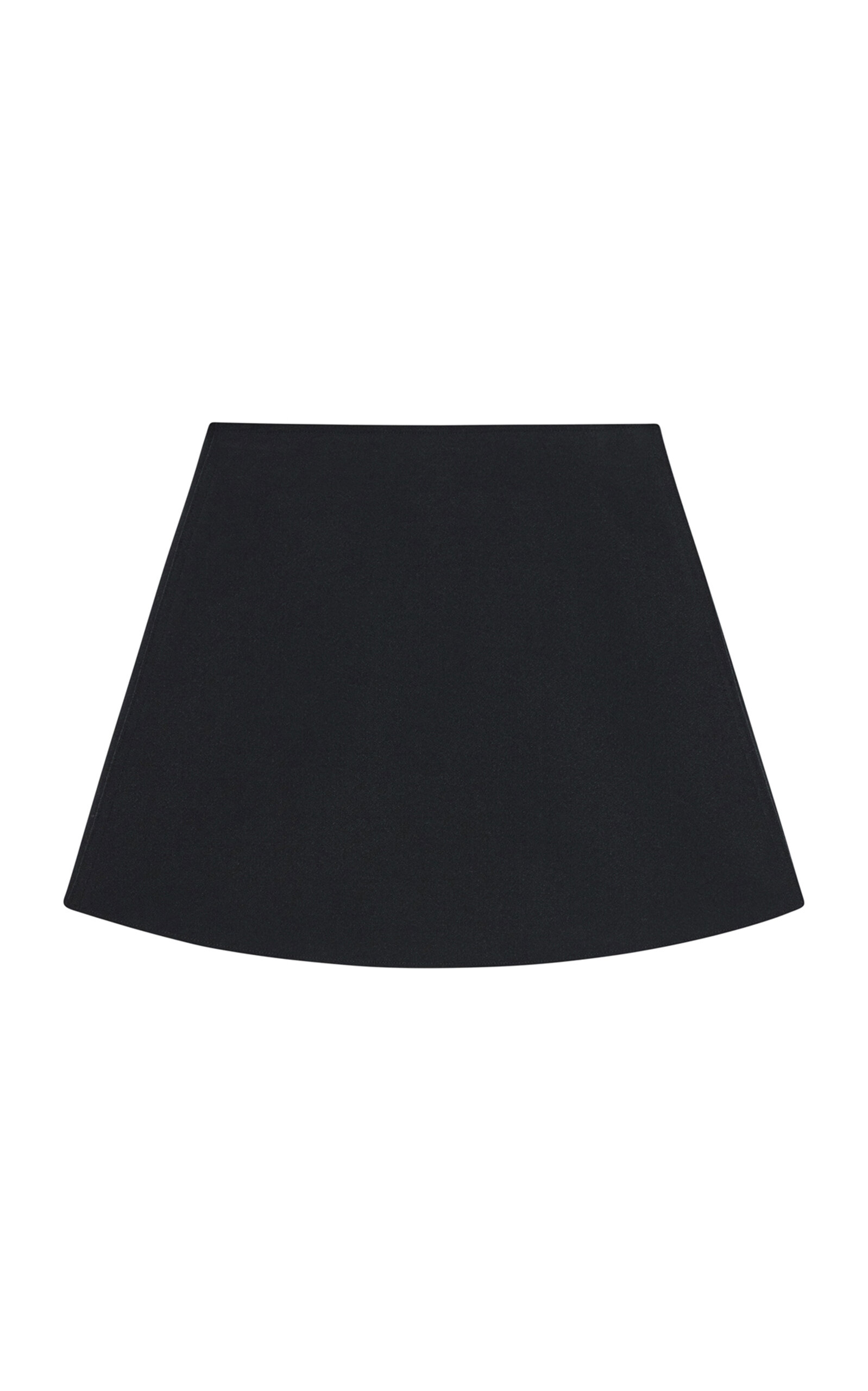Birrot A-line Mini Skirt In Black