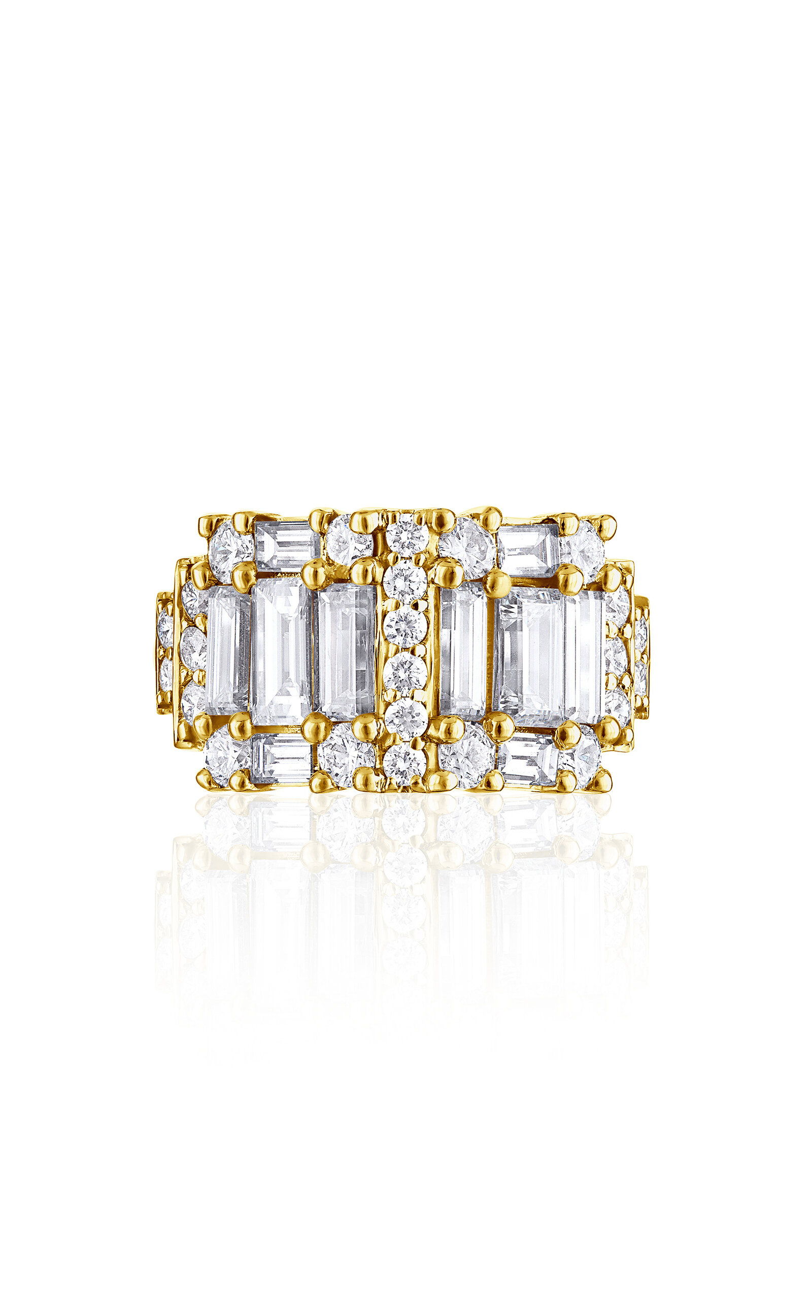 Clarity Step 18K Gold Diamond Ring