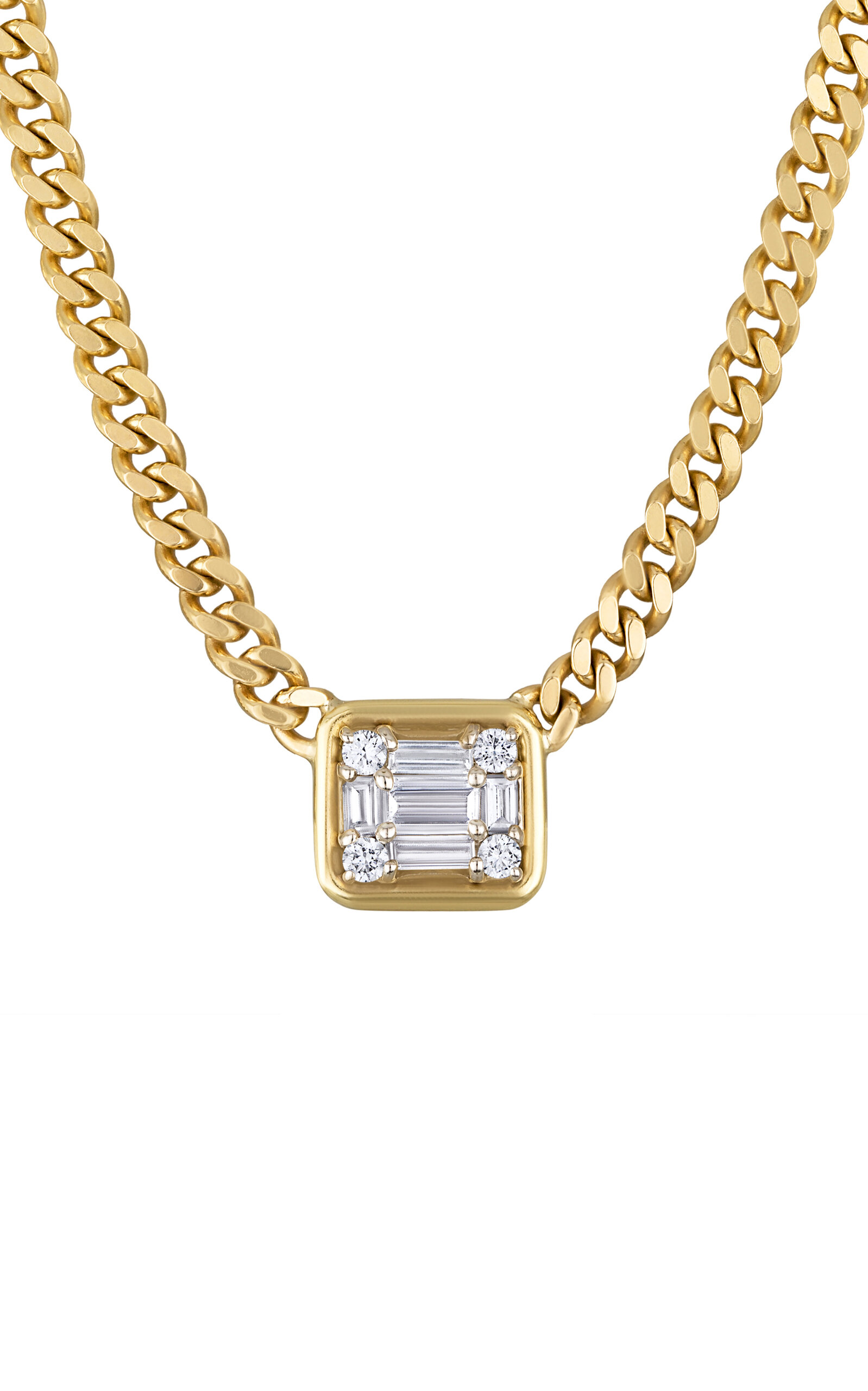 Clarity 18K Yellow Gold Diamond Necklace