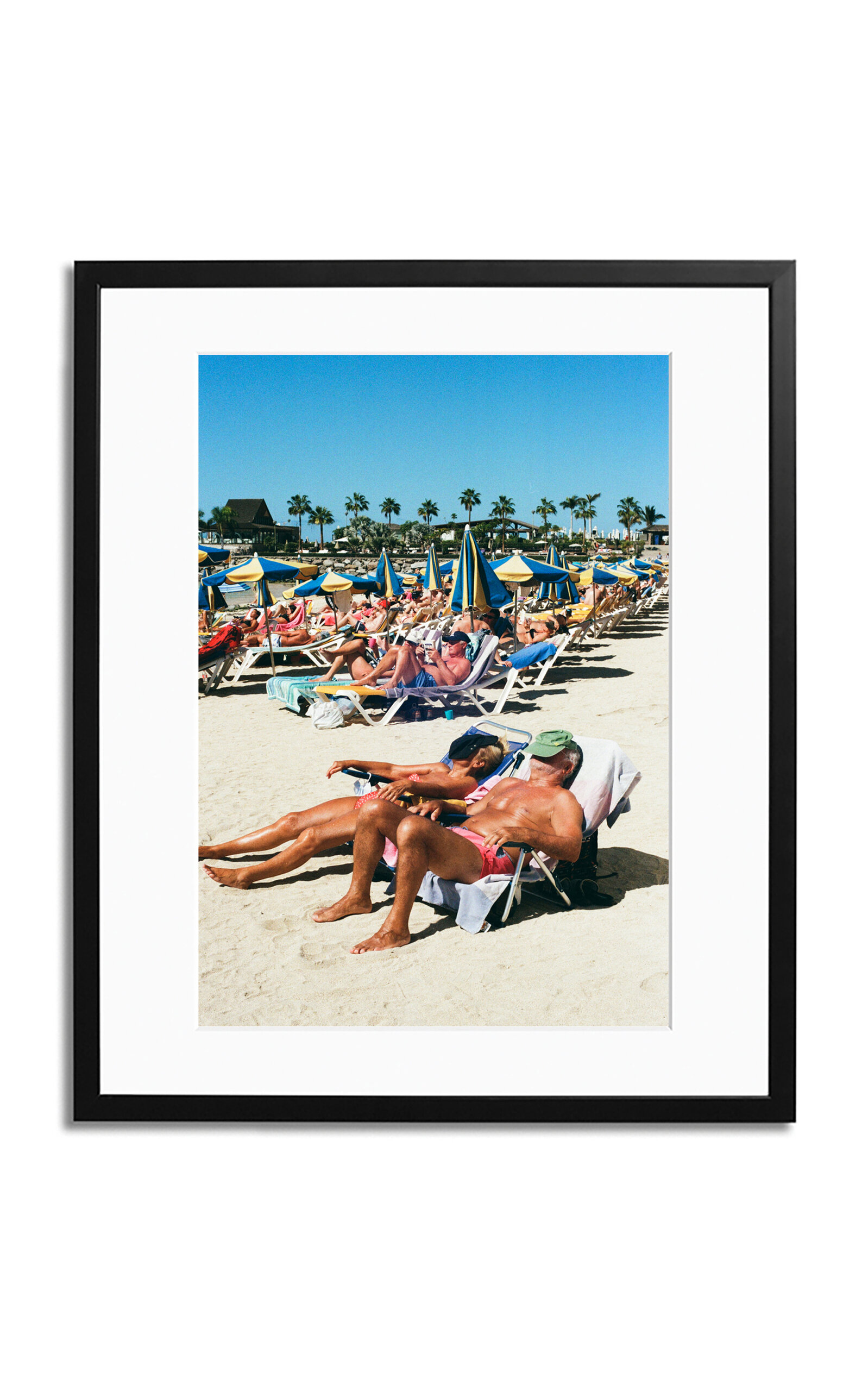 Sonic Editions Exclusive Professional Sunbathers Framed Photography Print - Black