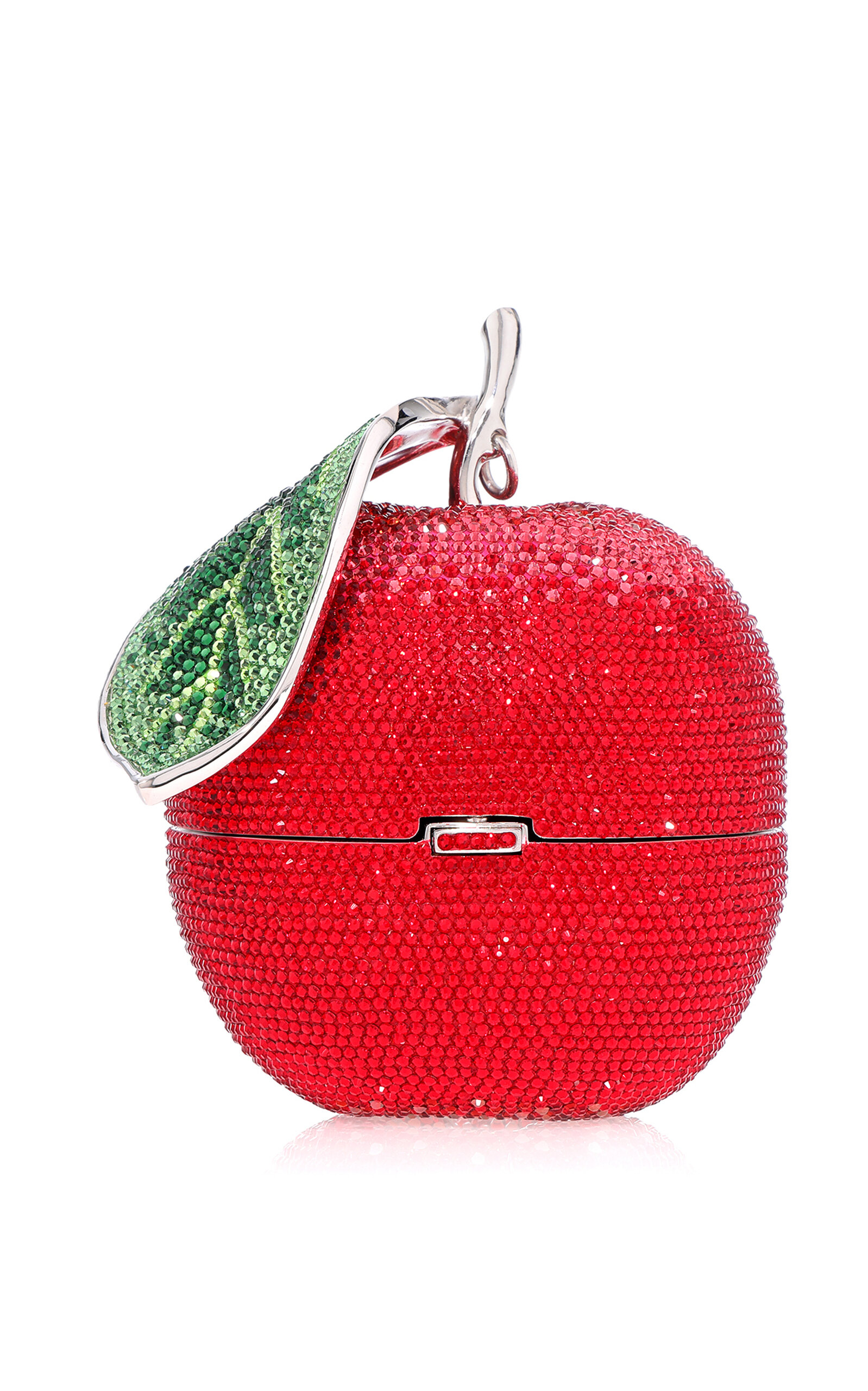 Judith Leiber Couture Apple Sweetie Crystal Clutch