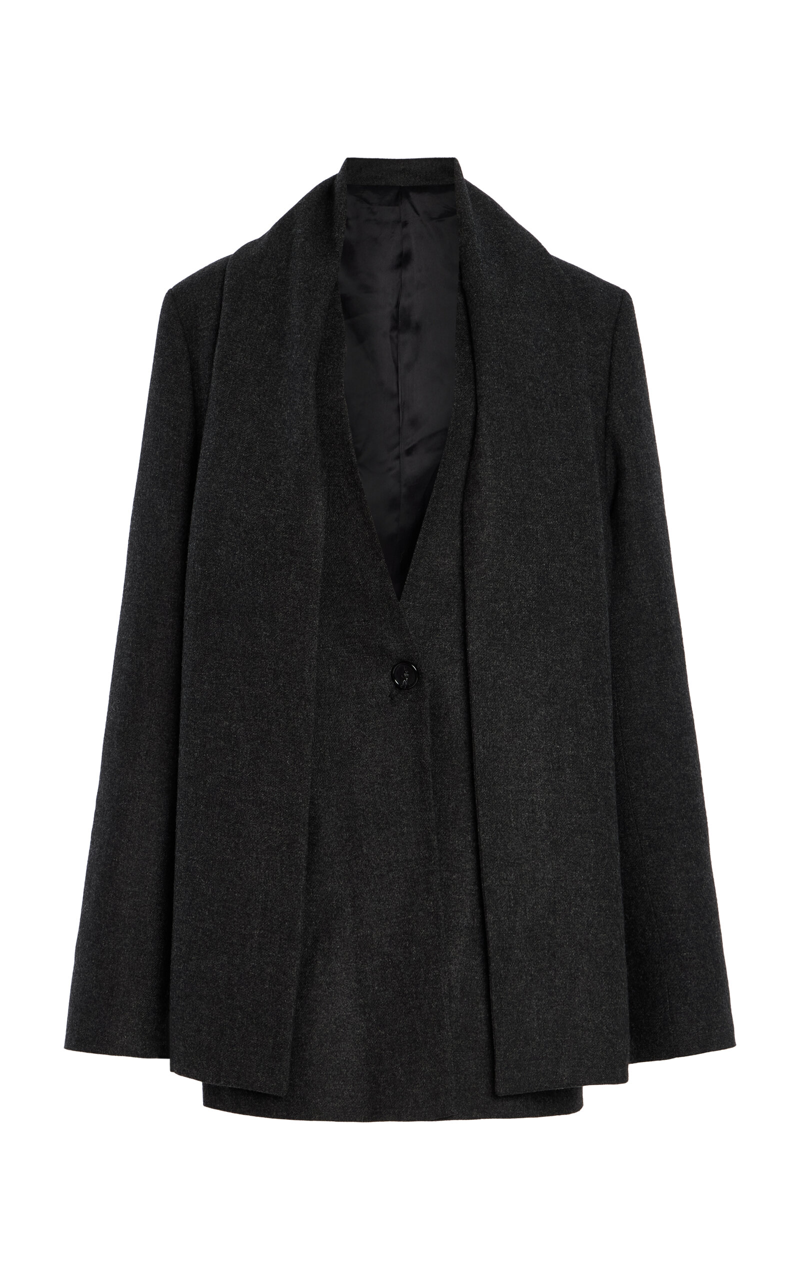 Totême Scarf Blazer In Gray