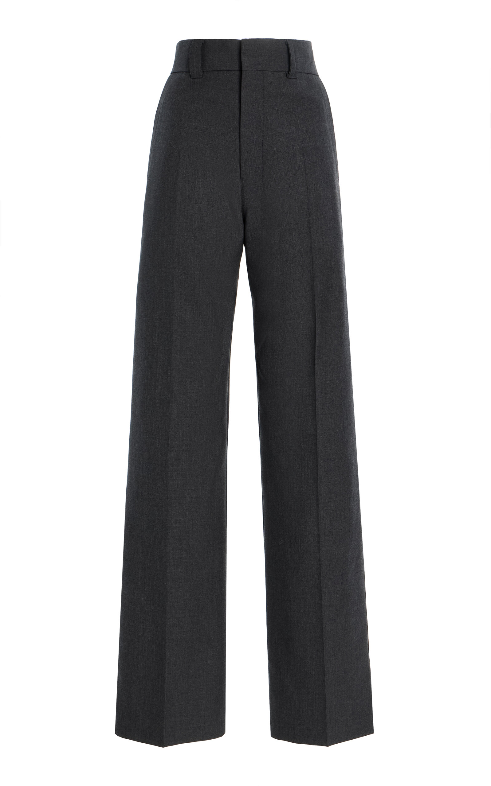 Lemaire Straight Tailored Pants In Blue