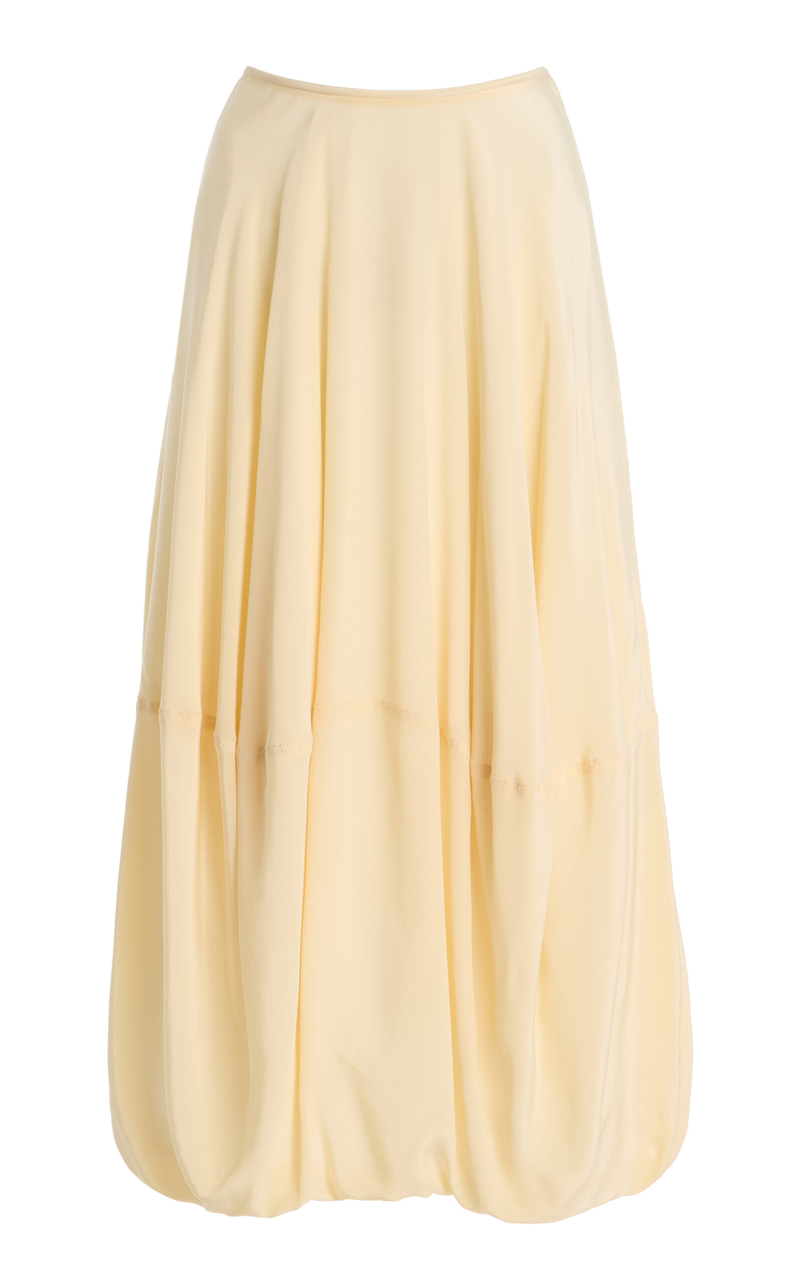 Lemaire Off-white Balloon Maxi Skirt In Neutral