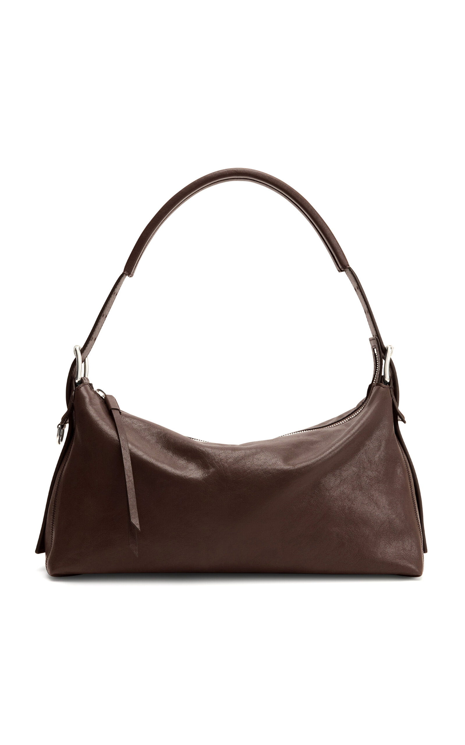 Lemaire Belted Leather Baguette Bag