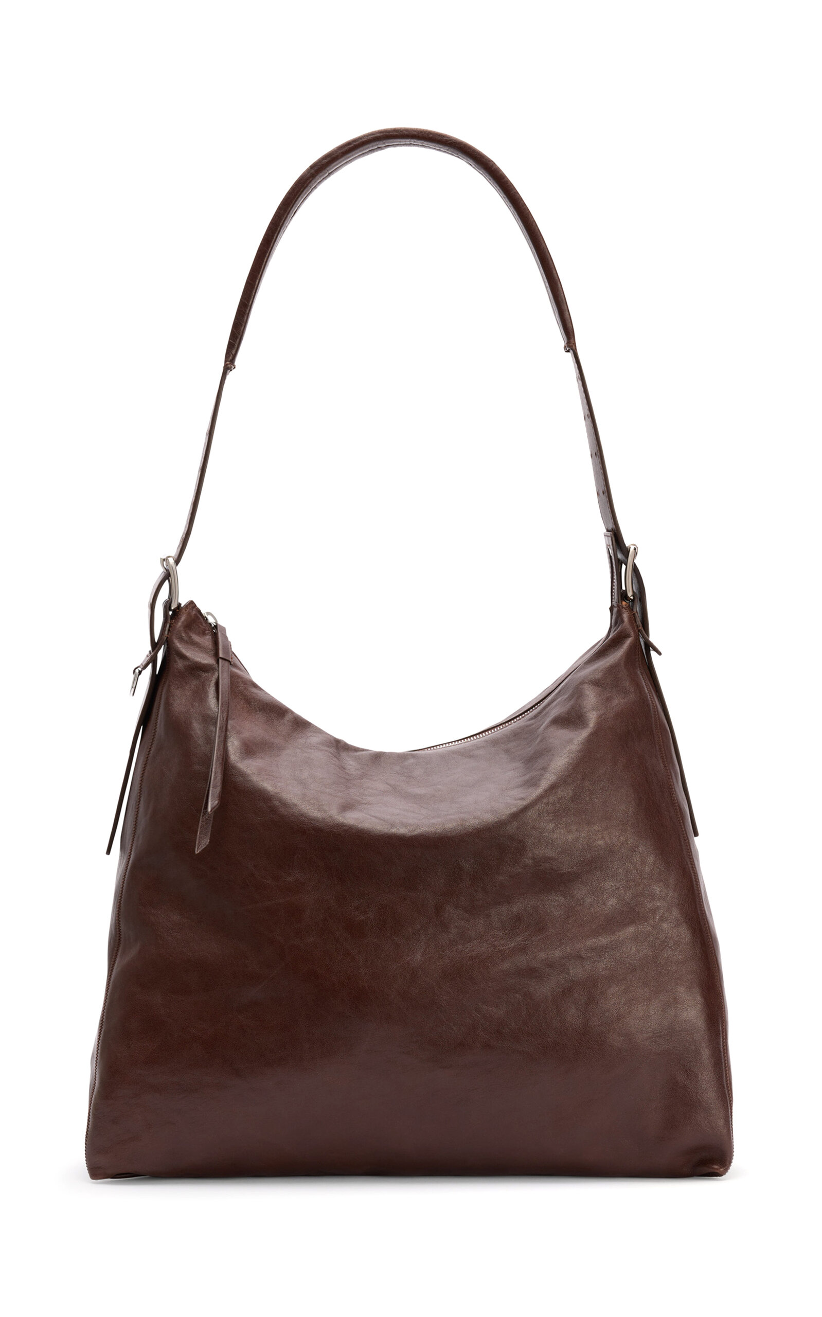 Lemaire Belted Leather Hobo Bag