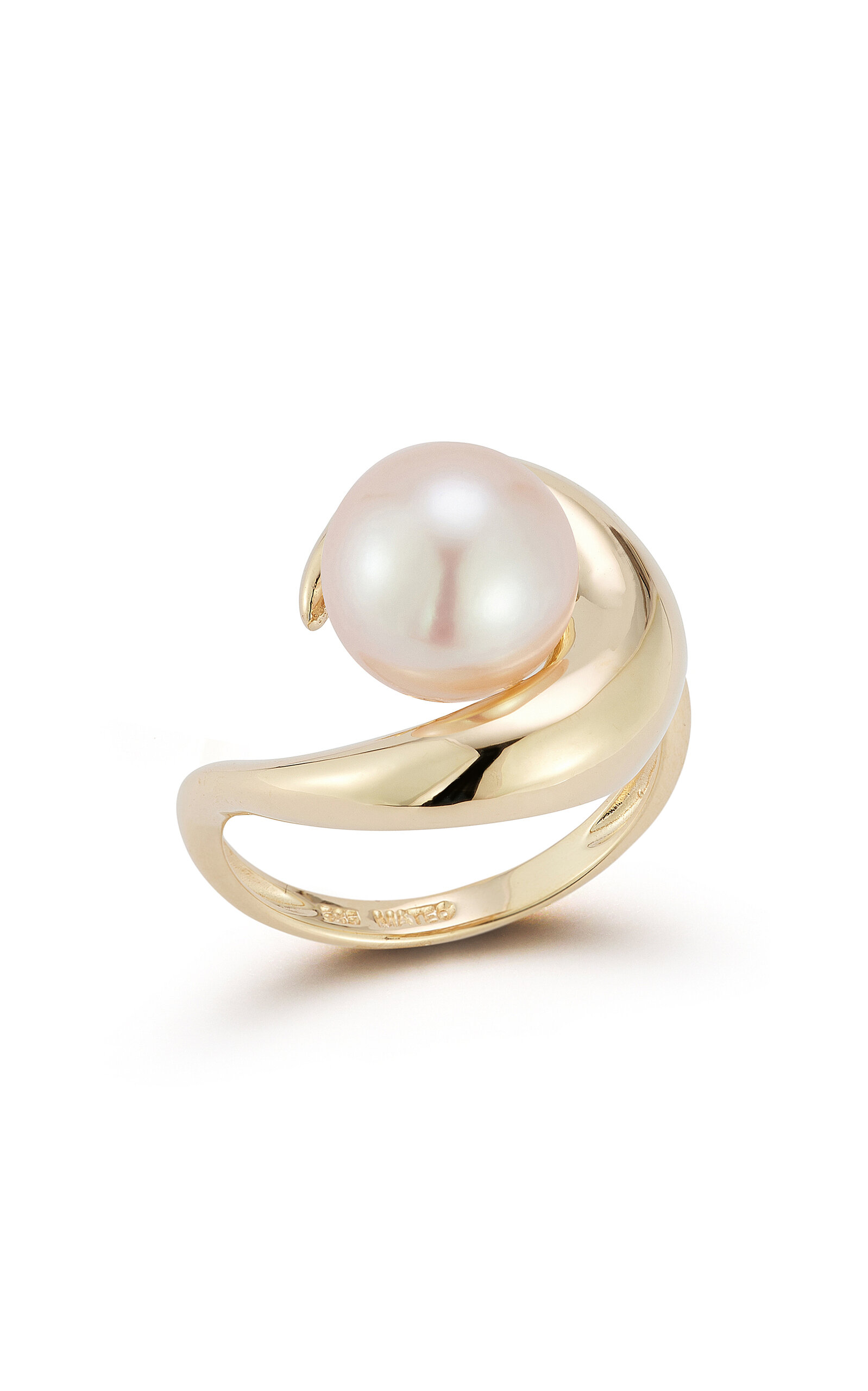 14K Yellow Gold Pearl Ring
