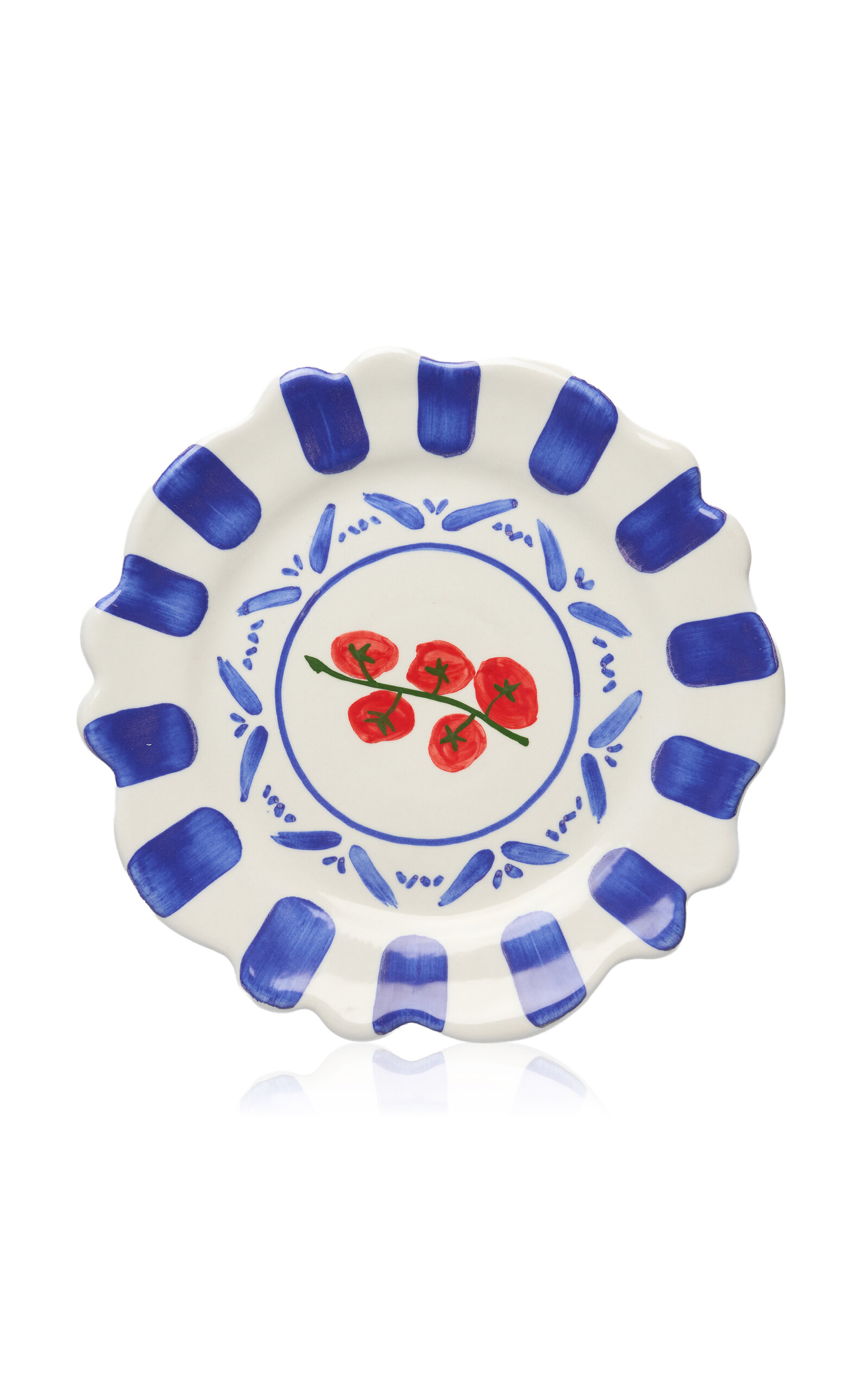 CAROLINA K PICNIC; SET-OF-TWO; DINNER PLATES