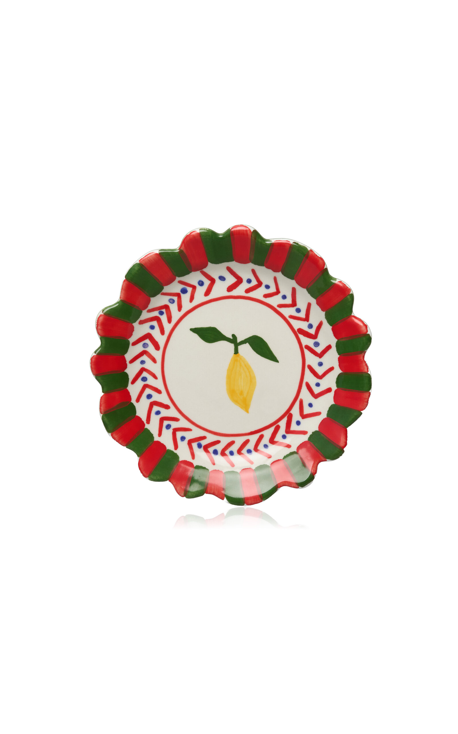 CAROLINA K PICNIC; SET-OF-TWO; DESSERT PLATES