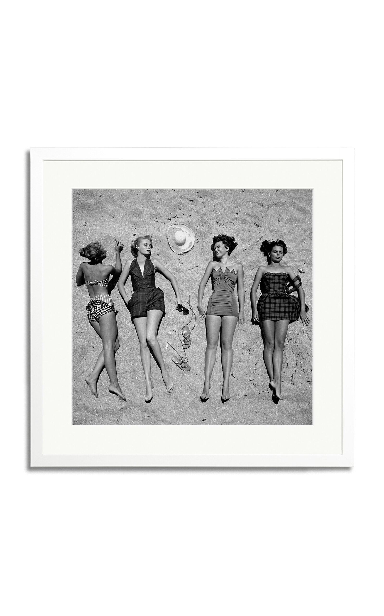 Sonic Editions Exclusive Beachwear 1950 Medium Framed Photography Print