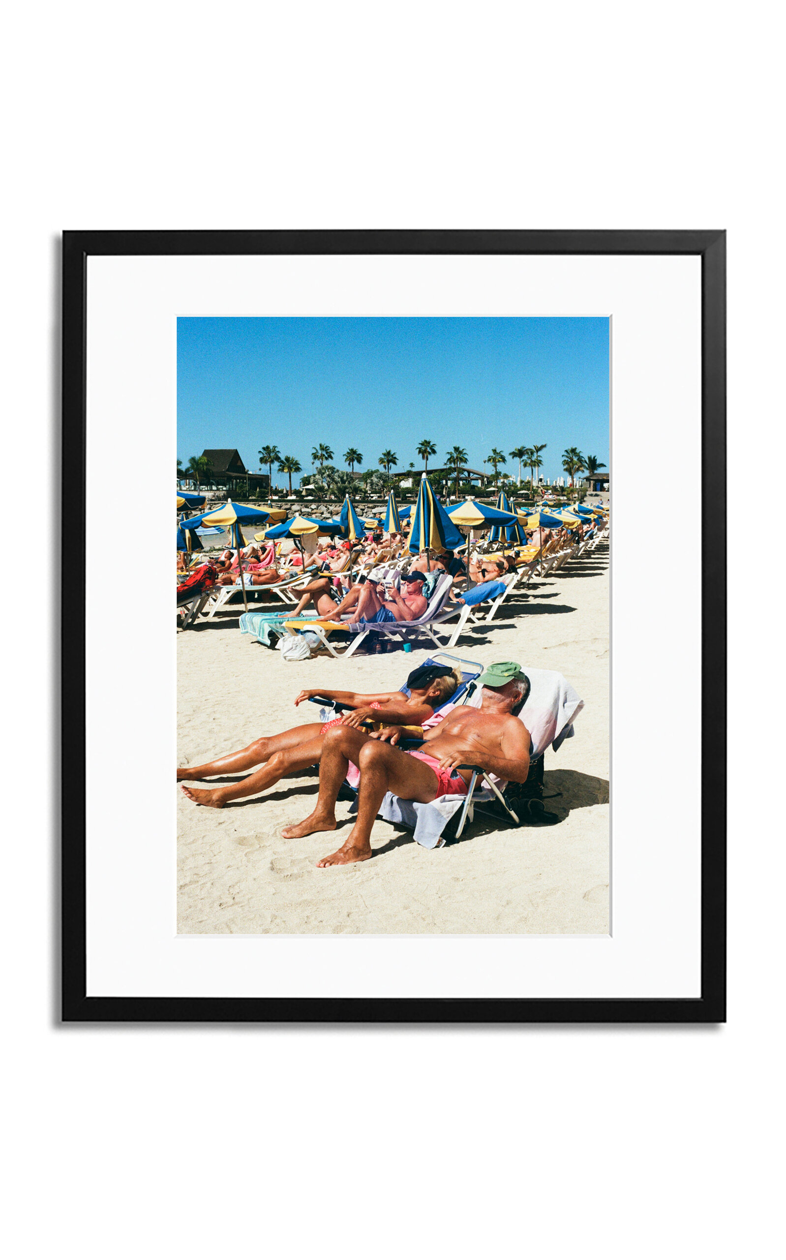 Sonic Editions Exclusive Professional Sunbathers Medium Framed Photography Print - Black