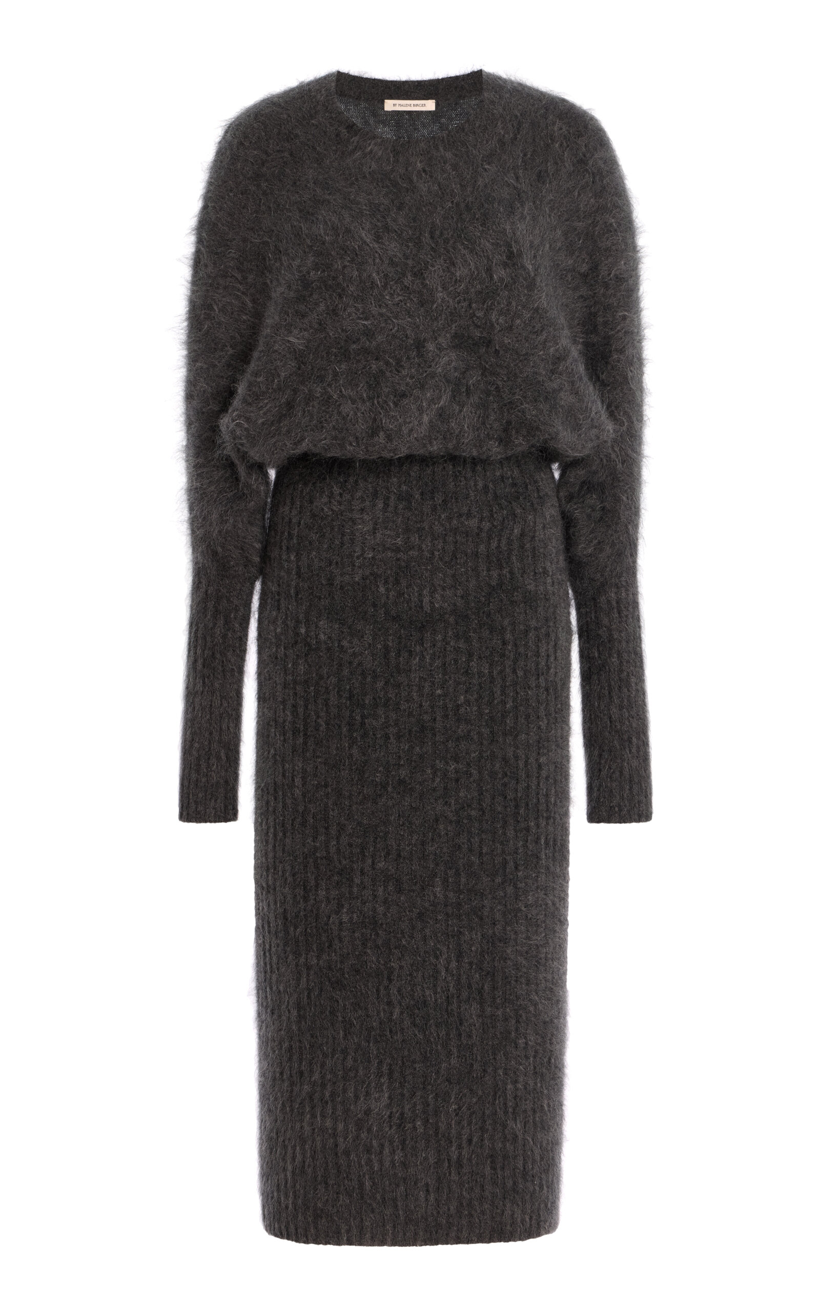 By Malene Birger Gislaine Hairy Knit Sweater Dress - Women's Clothing
