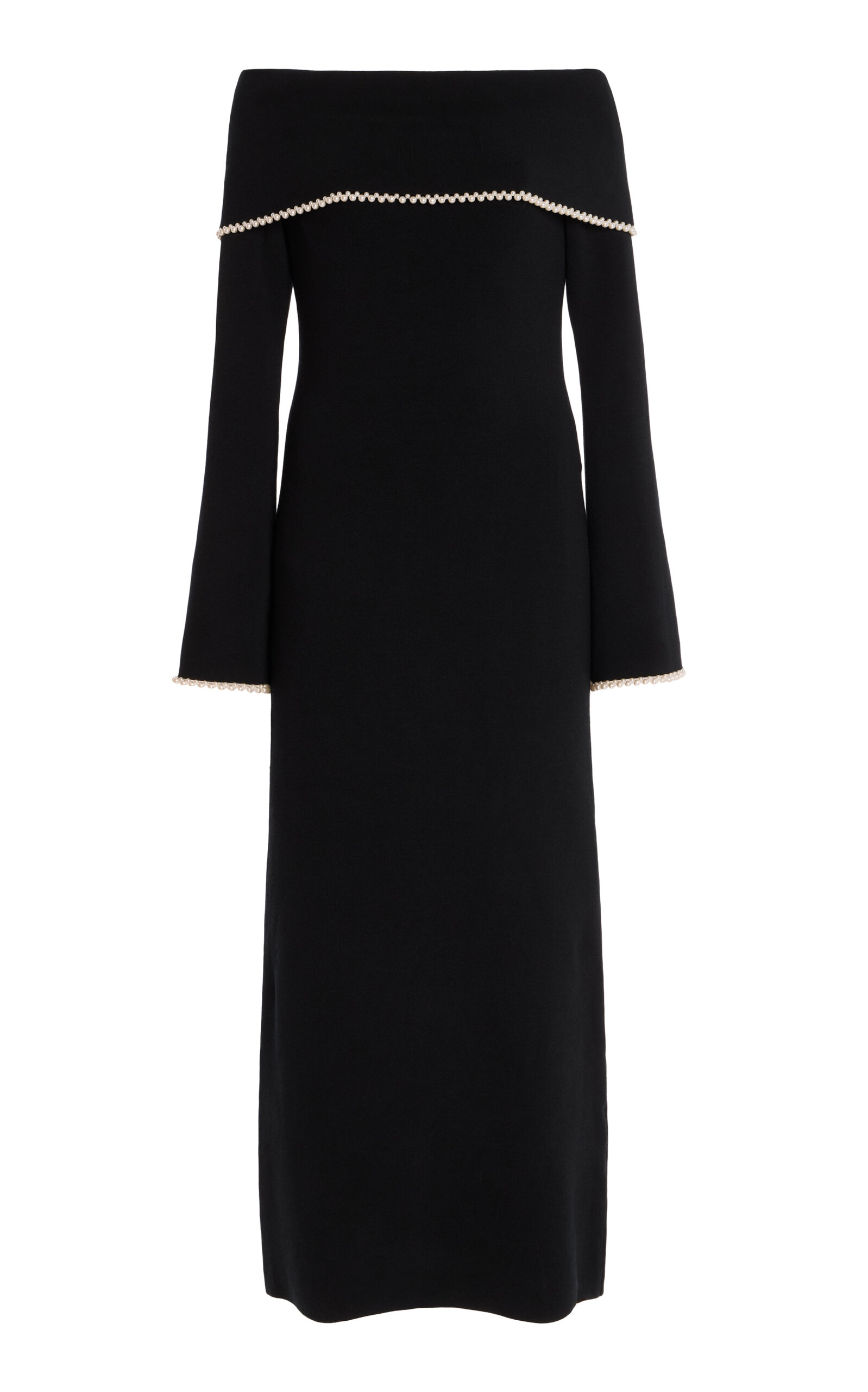 By Malene Birger Hillevi Off-The-Shoulder Knit Dress