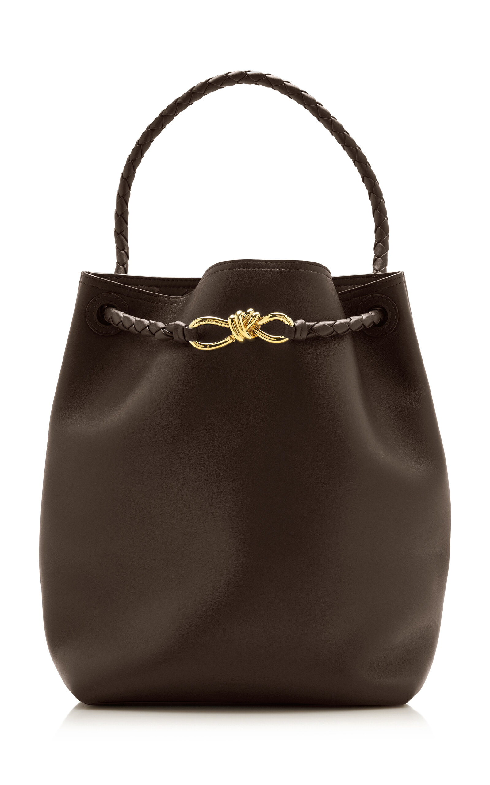 Bottega Veneta Vertical Andiamo Leather Bag