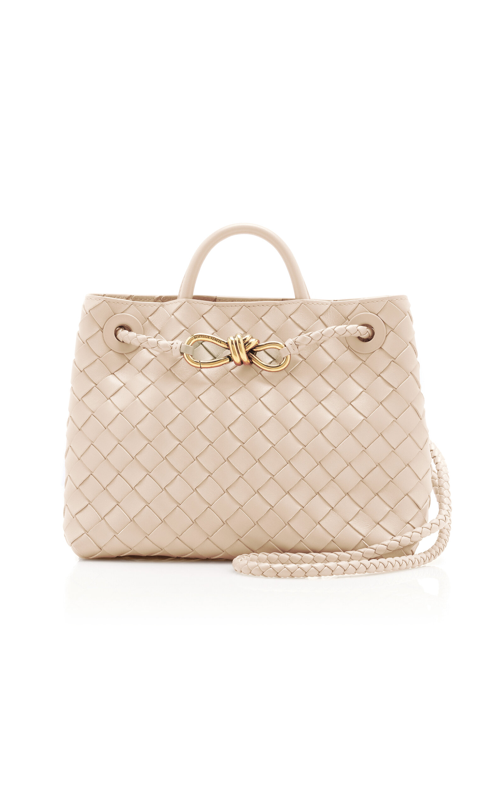 Bottega Veneta Small Andiamo Intrecciato Leather Bag