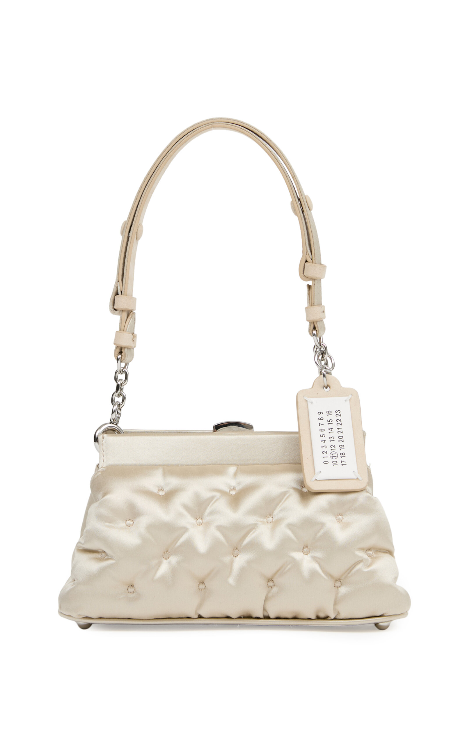 Glam Slam Small Embroidered Satin Clutch