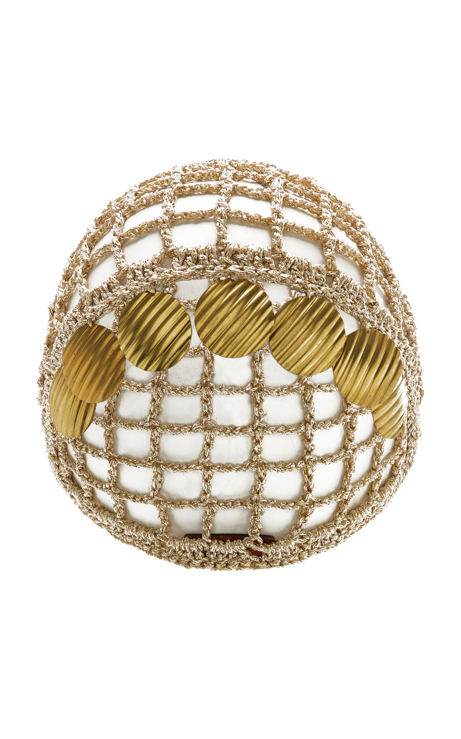 PARDOhats Exclusive Riviera Crocheted Cap - Gold - OS