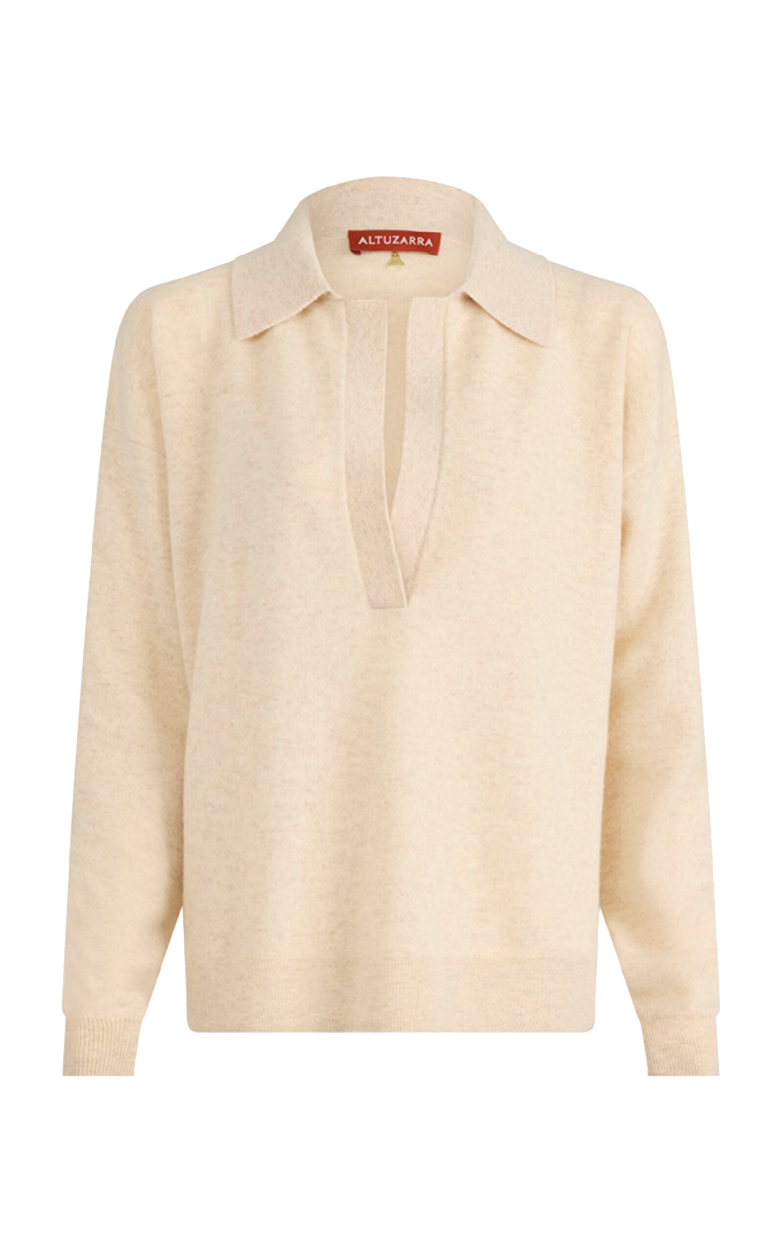Altuzarra Zaq Cashmere Polo Sweater