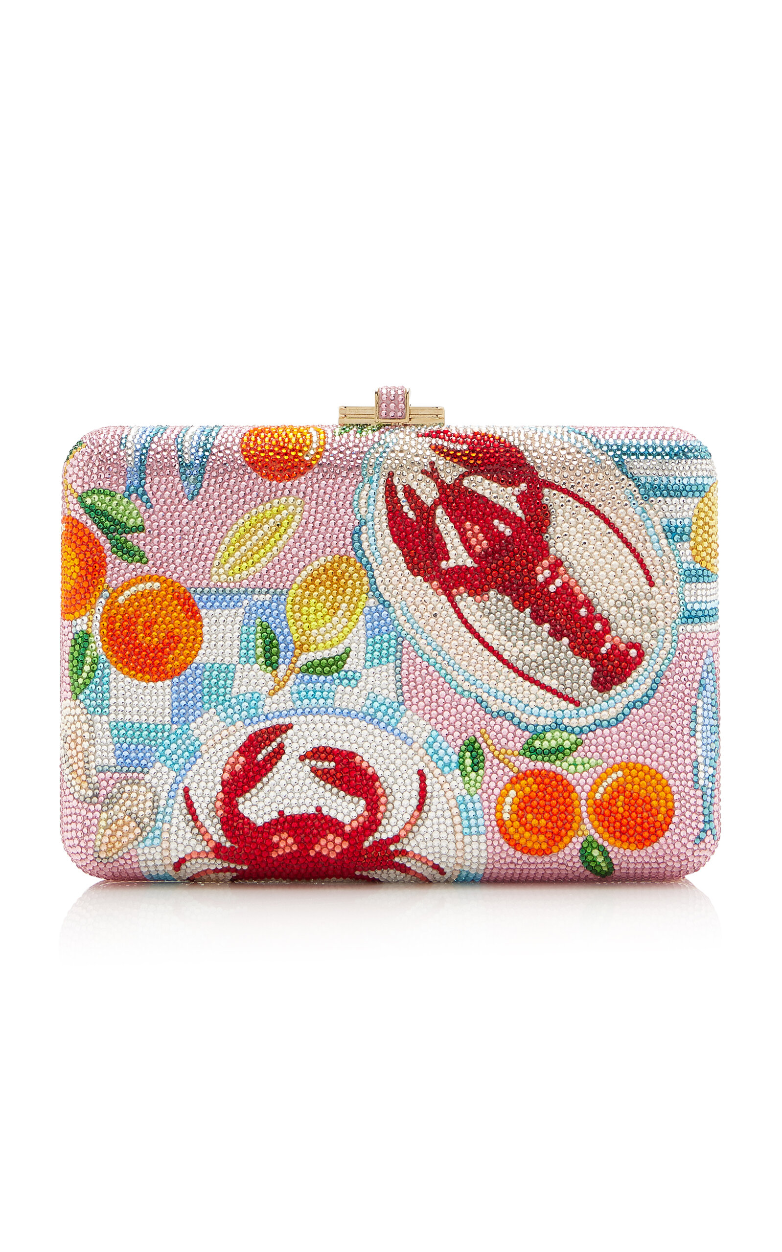 Judith Leiber Couture Slim Slide Amalfi Crystal Clutch - Multi - OS - Women's Bags