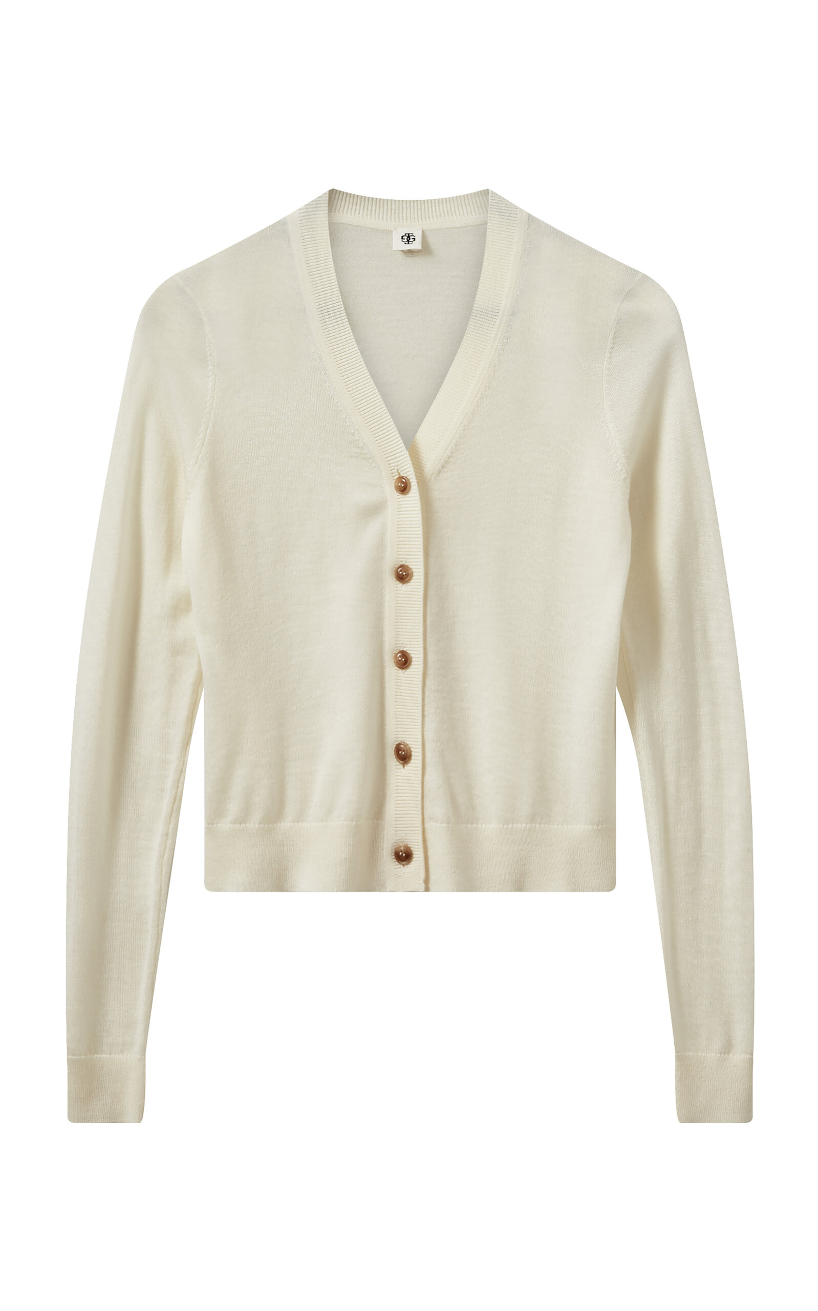 THE GARMENT Bergen Merino Wool Cardigan - White