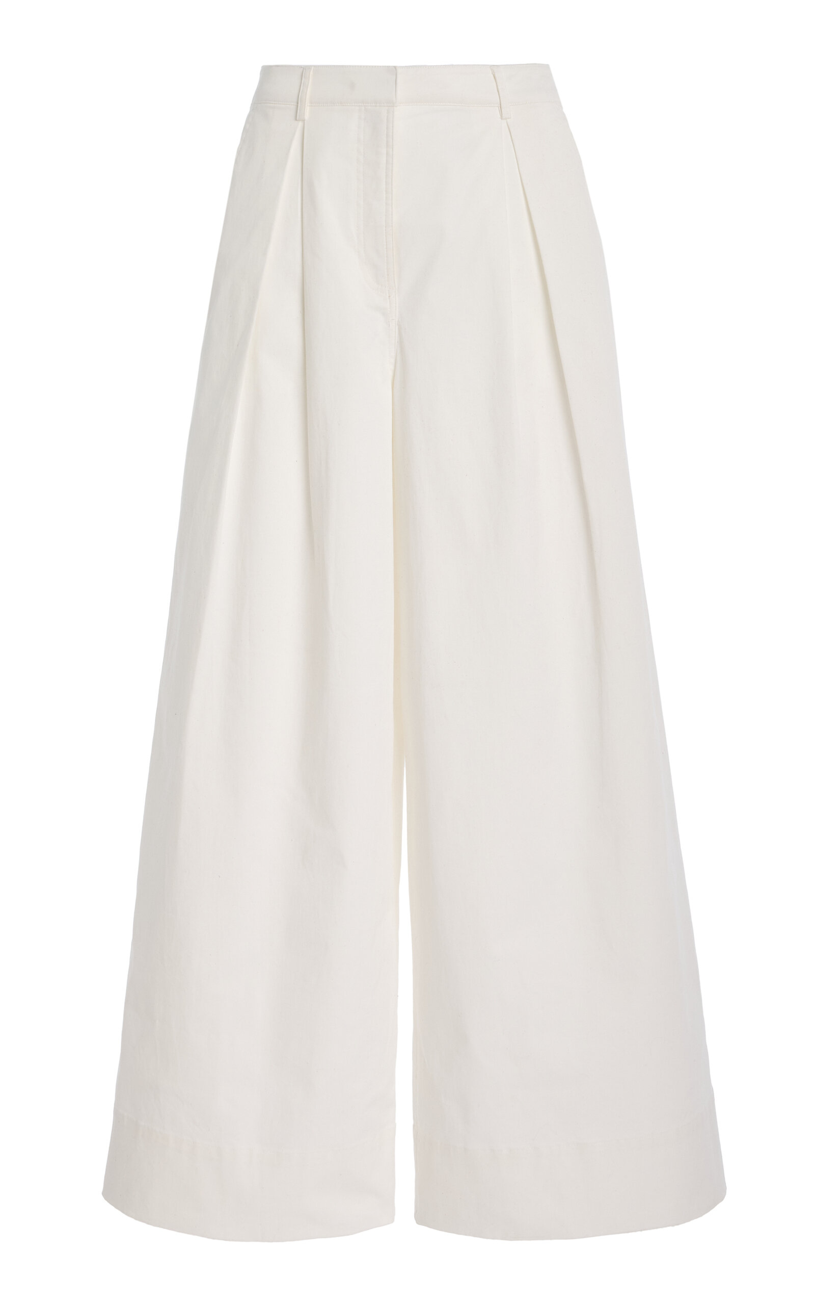 Avelino Pleated Cotton Pants