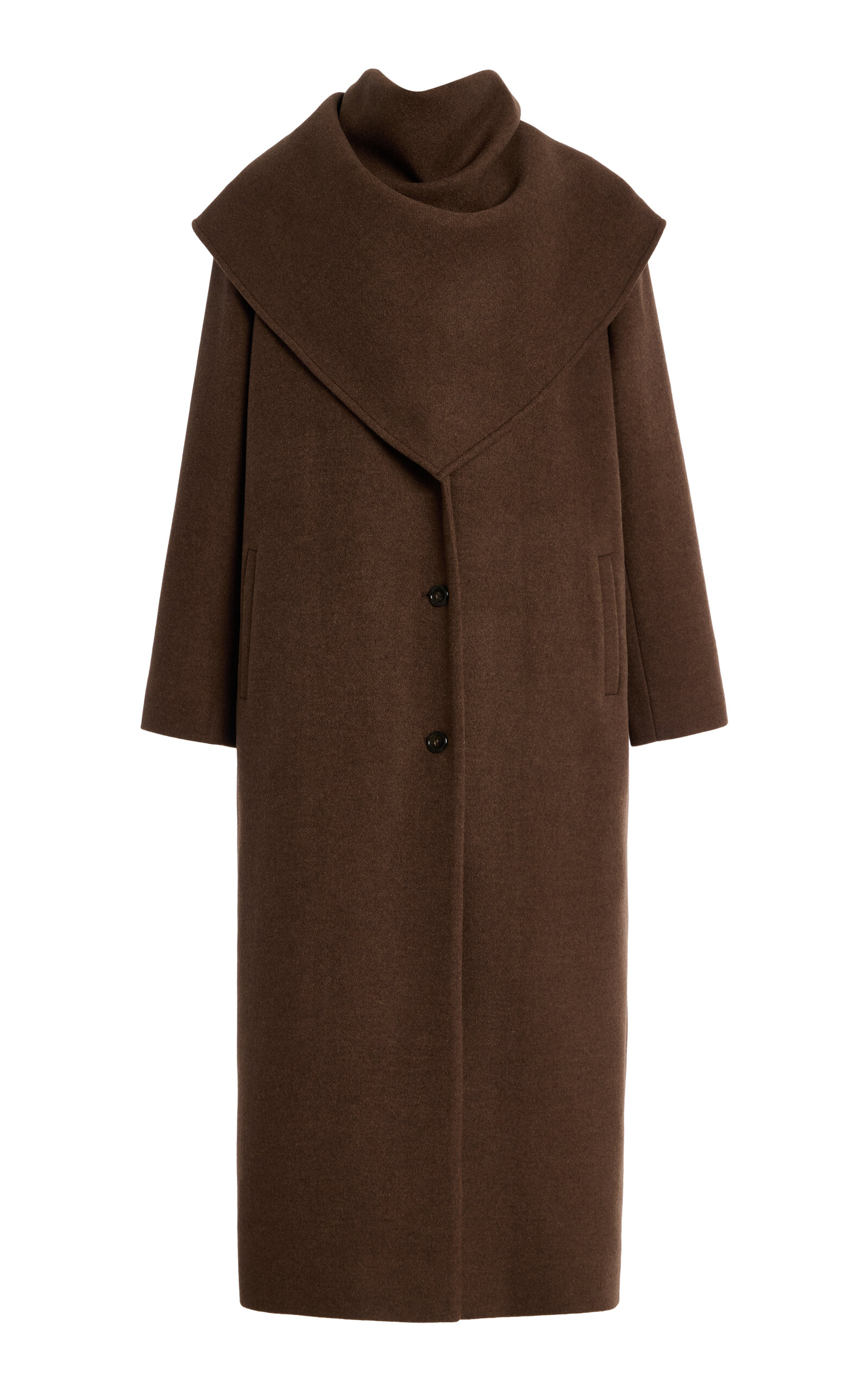 THE GARMENT Clooney Oversized Wool-Blend Coat