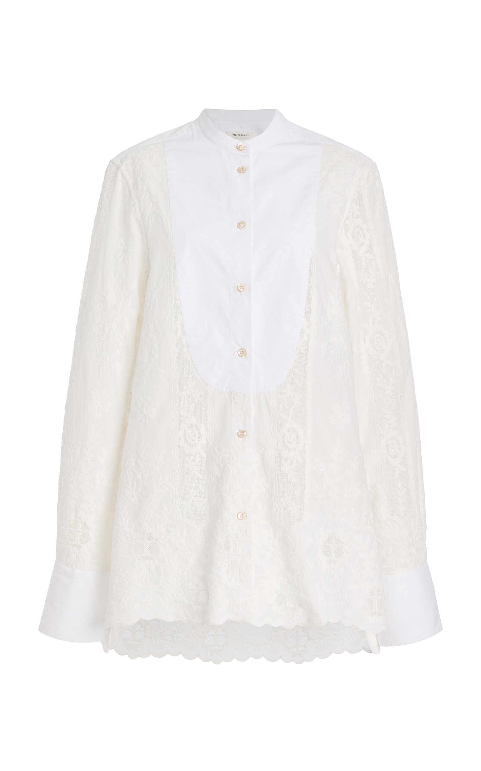 Wales Bonner River Cotton Shirt