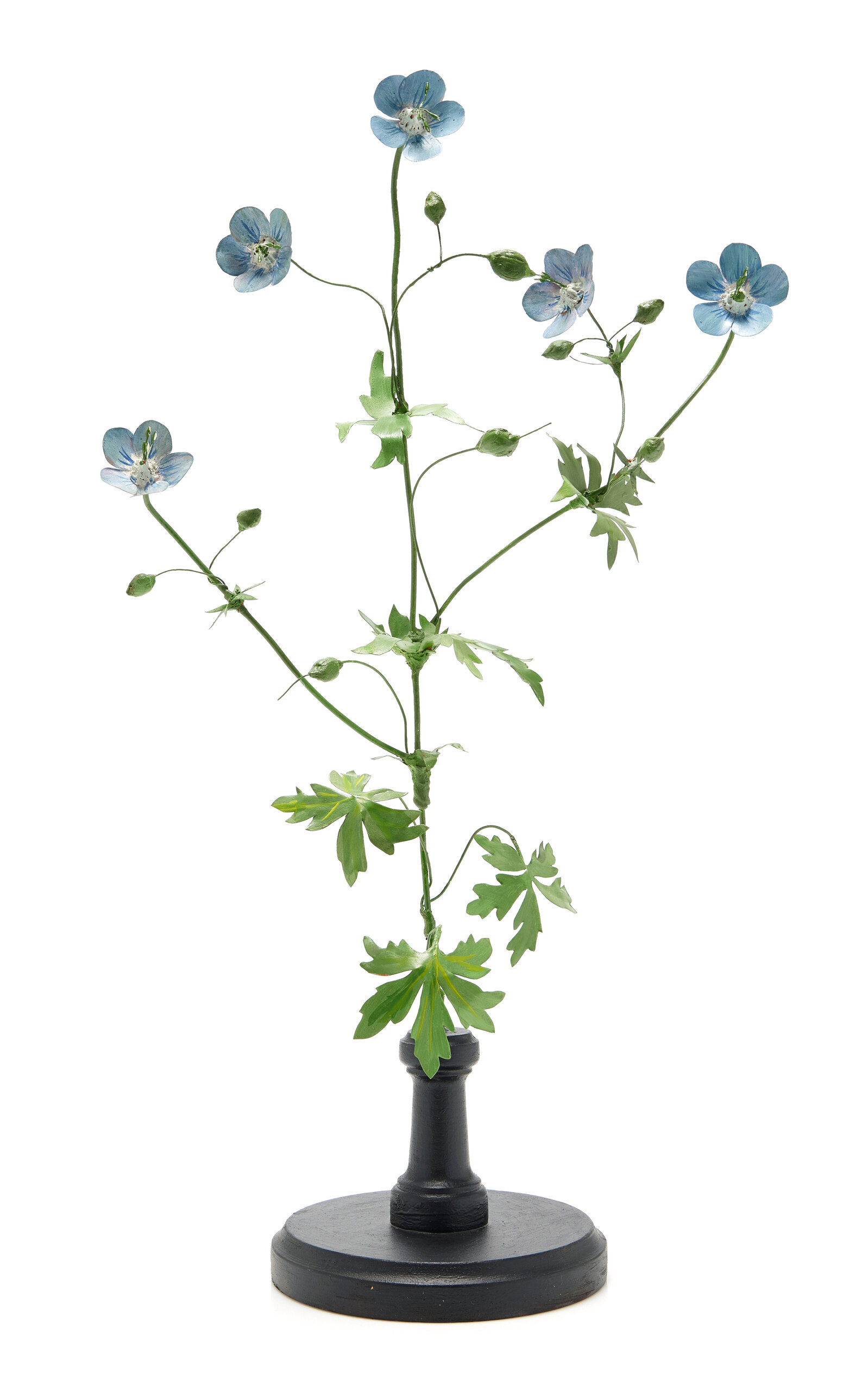 ERBAVOGLIO MILANO HANDCRAFTED METAL GERANIUM SCULPTURE