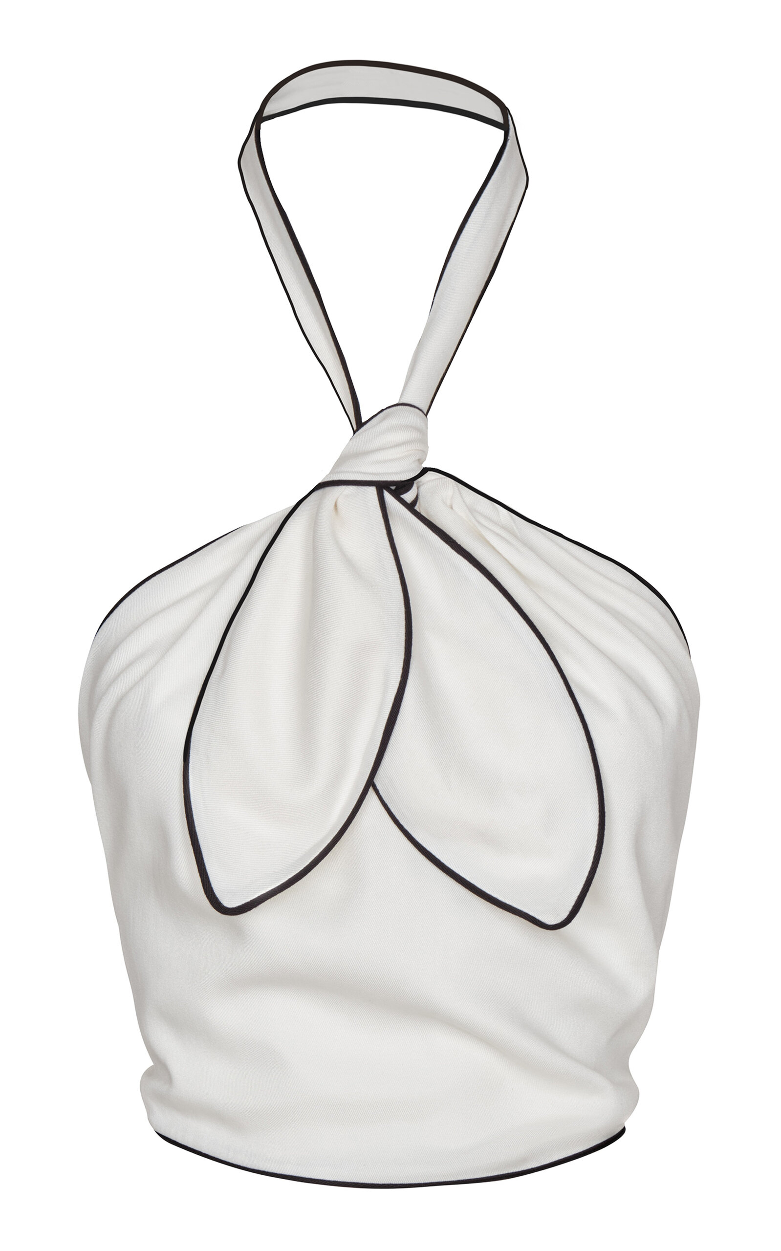 Andres Otalora Encanto Eterno Halter Top - White