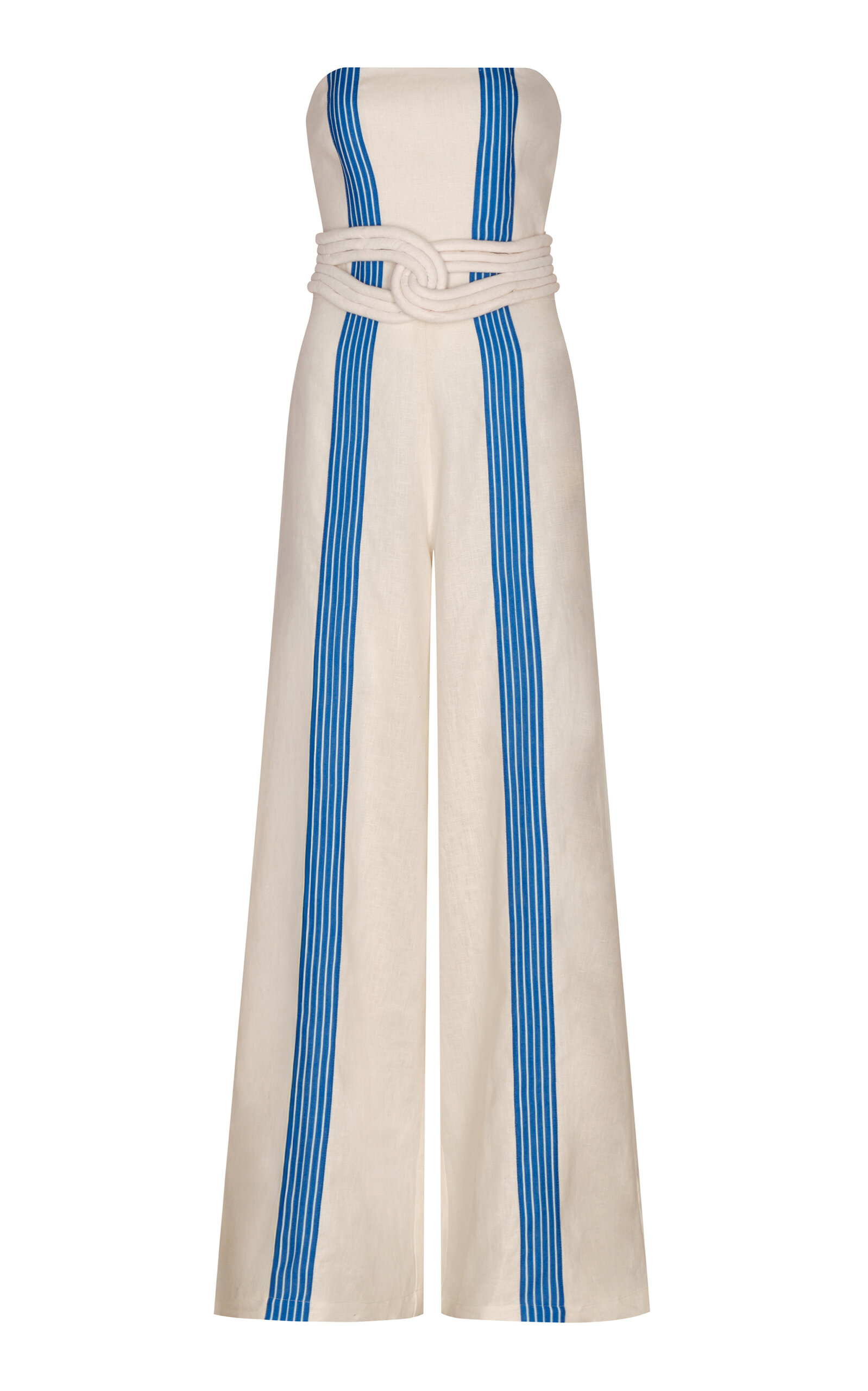 Andres Otalora Manos Sabias Strapless Jumpsuit - Stripe