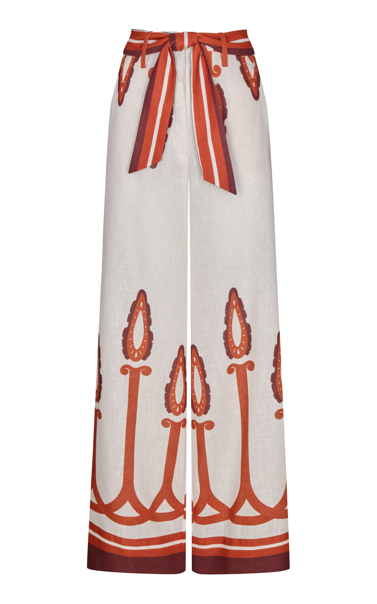 Andres Otalora Susurro Ancestral Linen Pants In Print