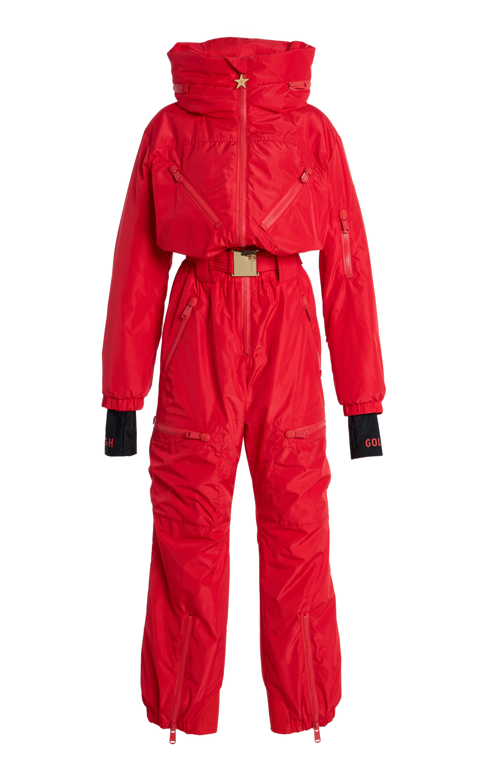 Goldbergh Discover Tech Ski Suit In Red